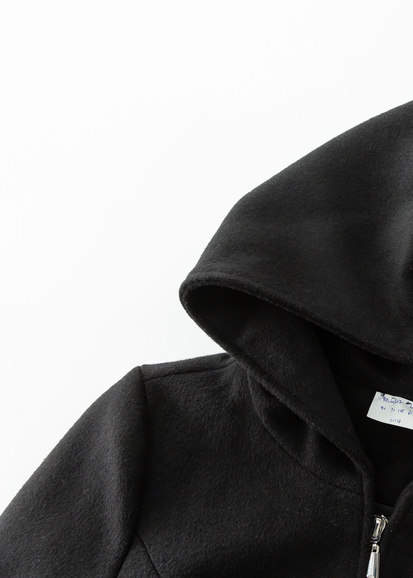 Black Wool Coat, Winter Wool Coat C3675