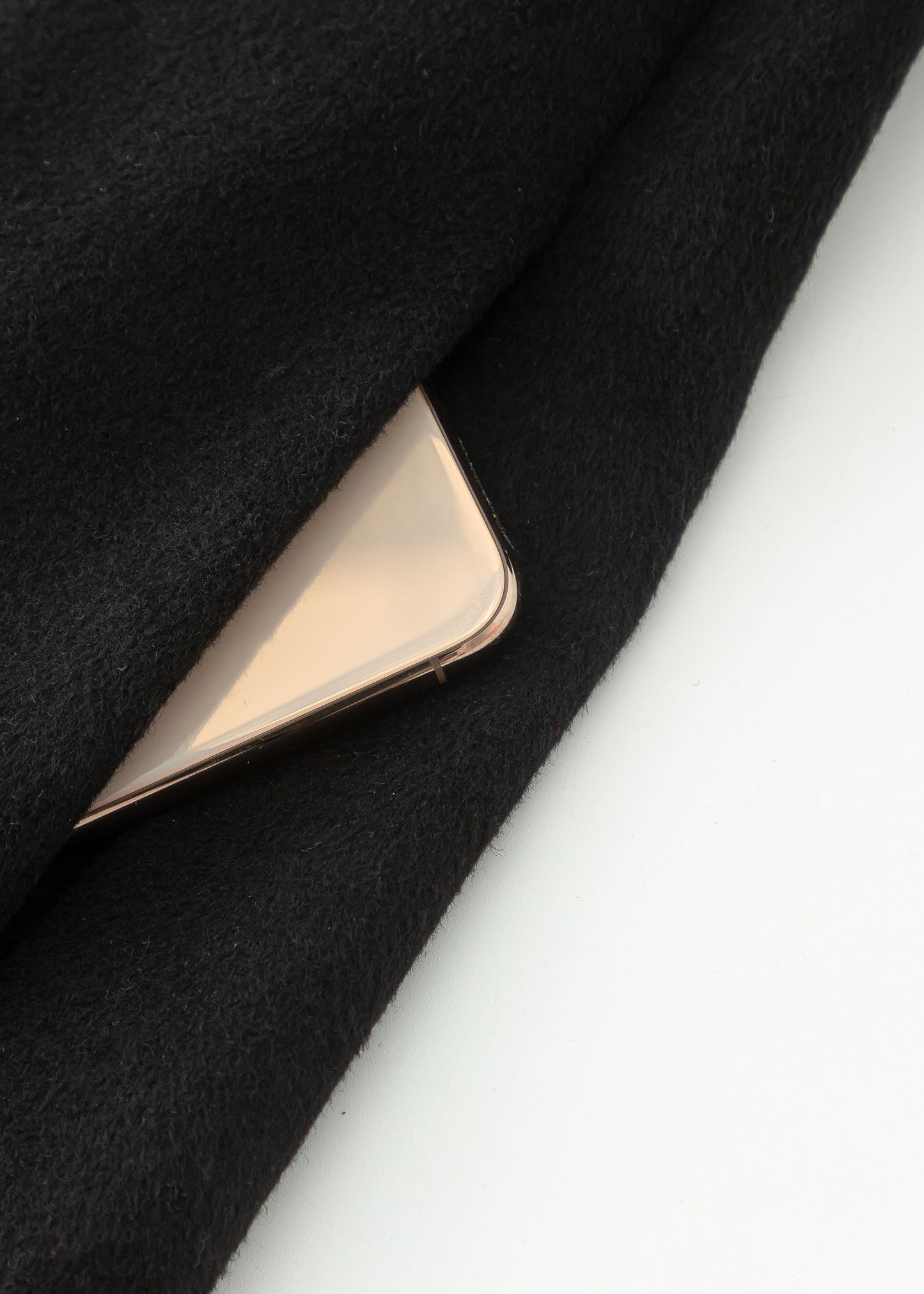 Black Wool Coat, Winter Wool Coat C3675