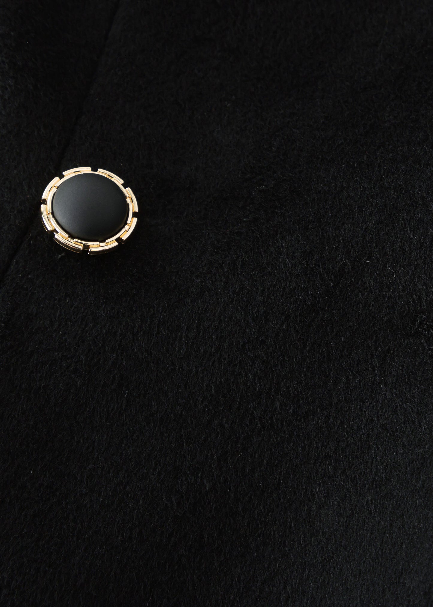 Black Wool Coat, Winter Wool Coat women C3702