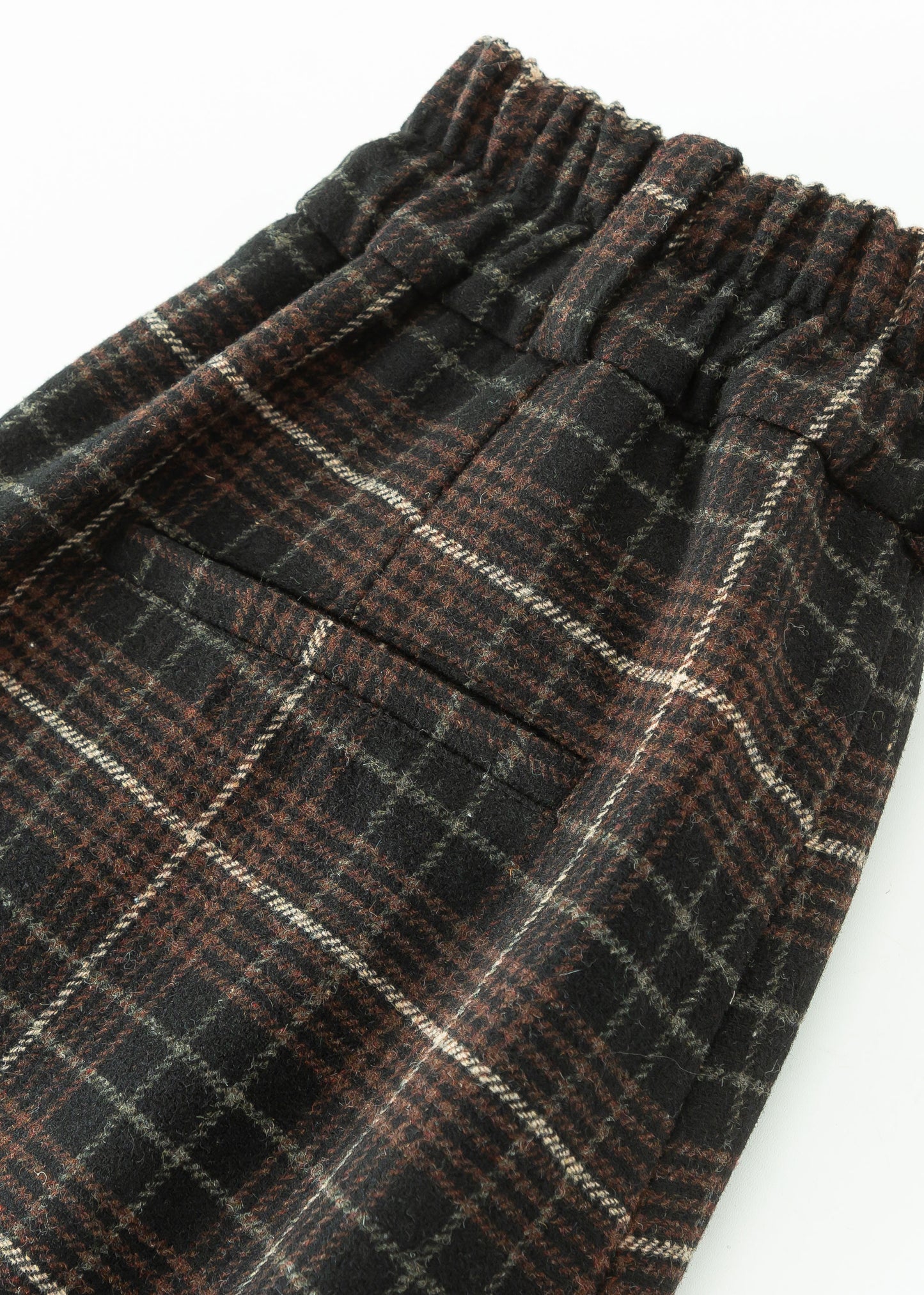 Wool Pants Women, Wide leg pants, Plaid Pants C3594