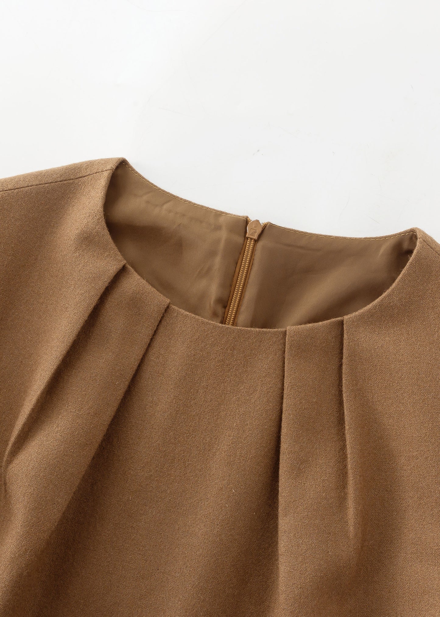 Wool Dress, Winter Dress Women, Fit and Flare Dress C3540