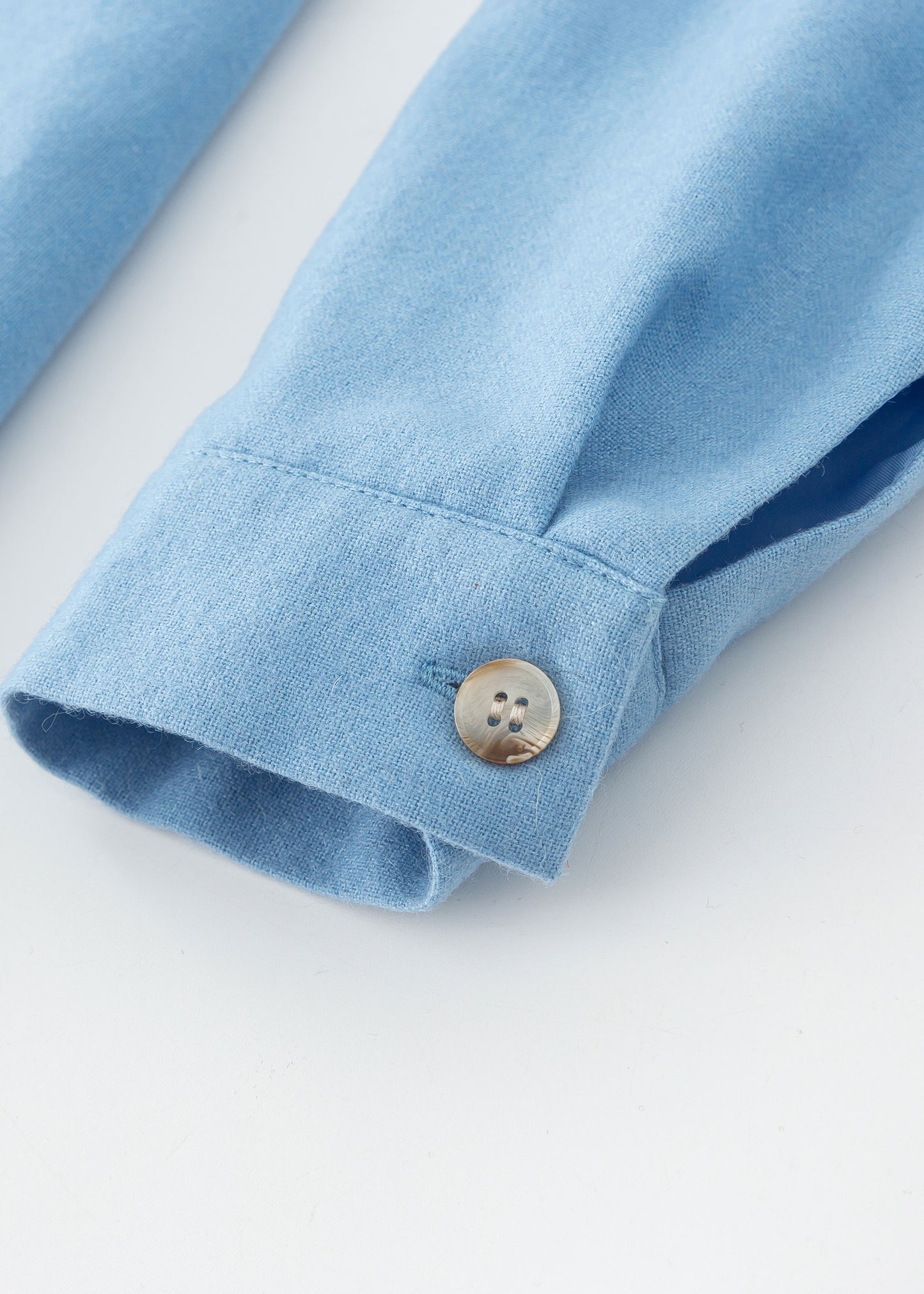 Blue Wool Dress, Winter Dress Women C3541