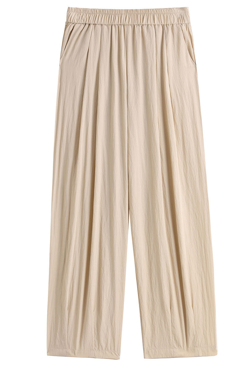 Loose fitting casual linen pant women c3871