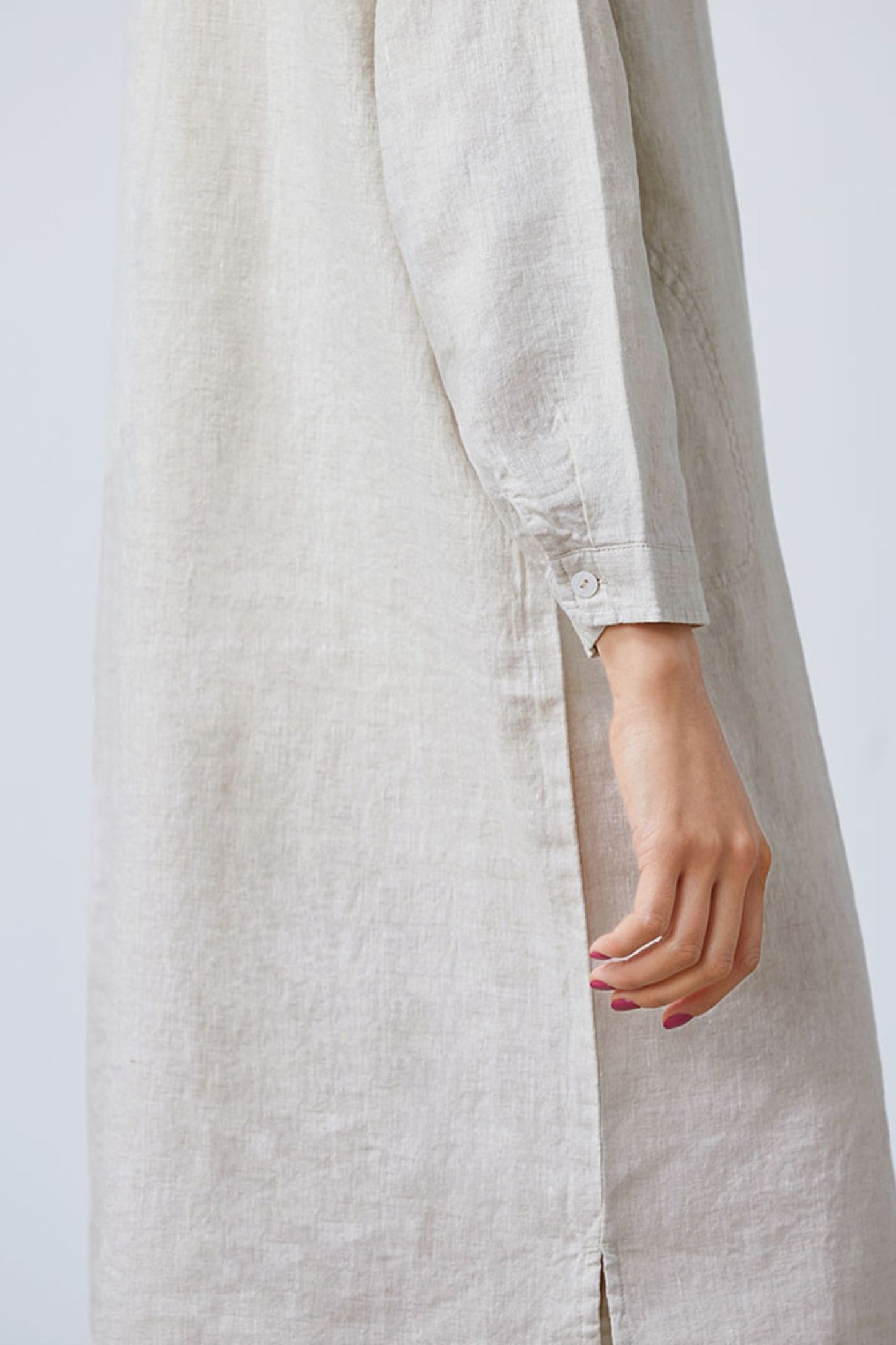 Summer casual linen dress C1674