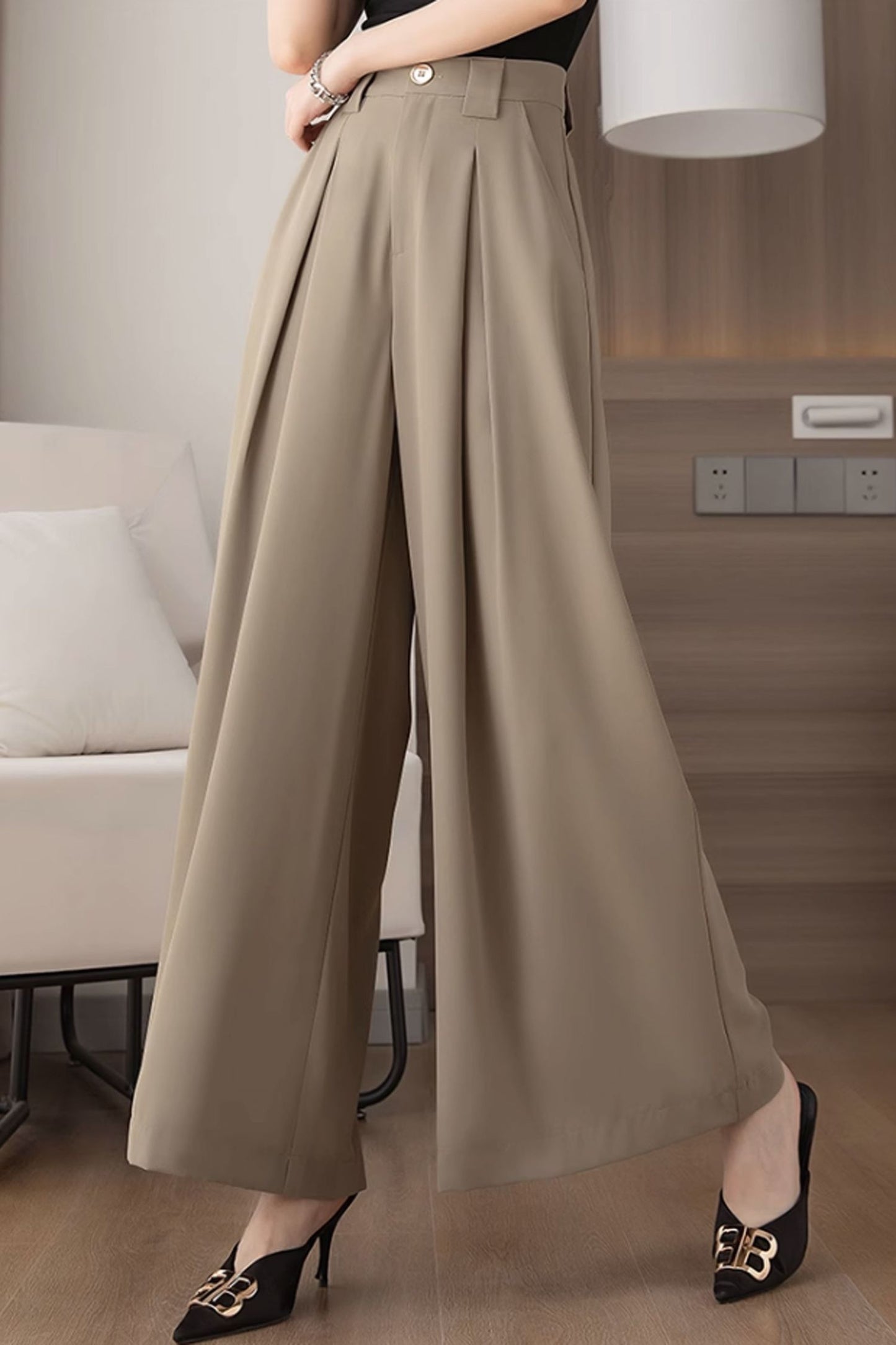 women summer Wide-legged pants C3504