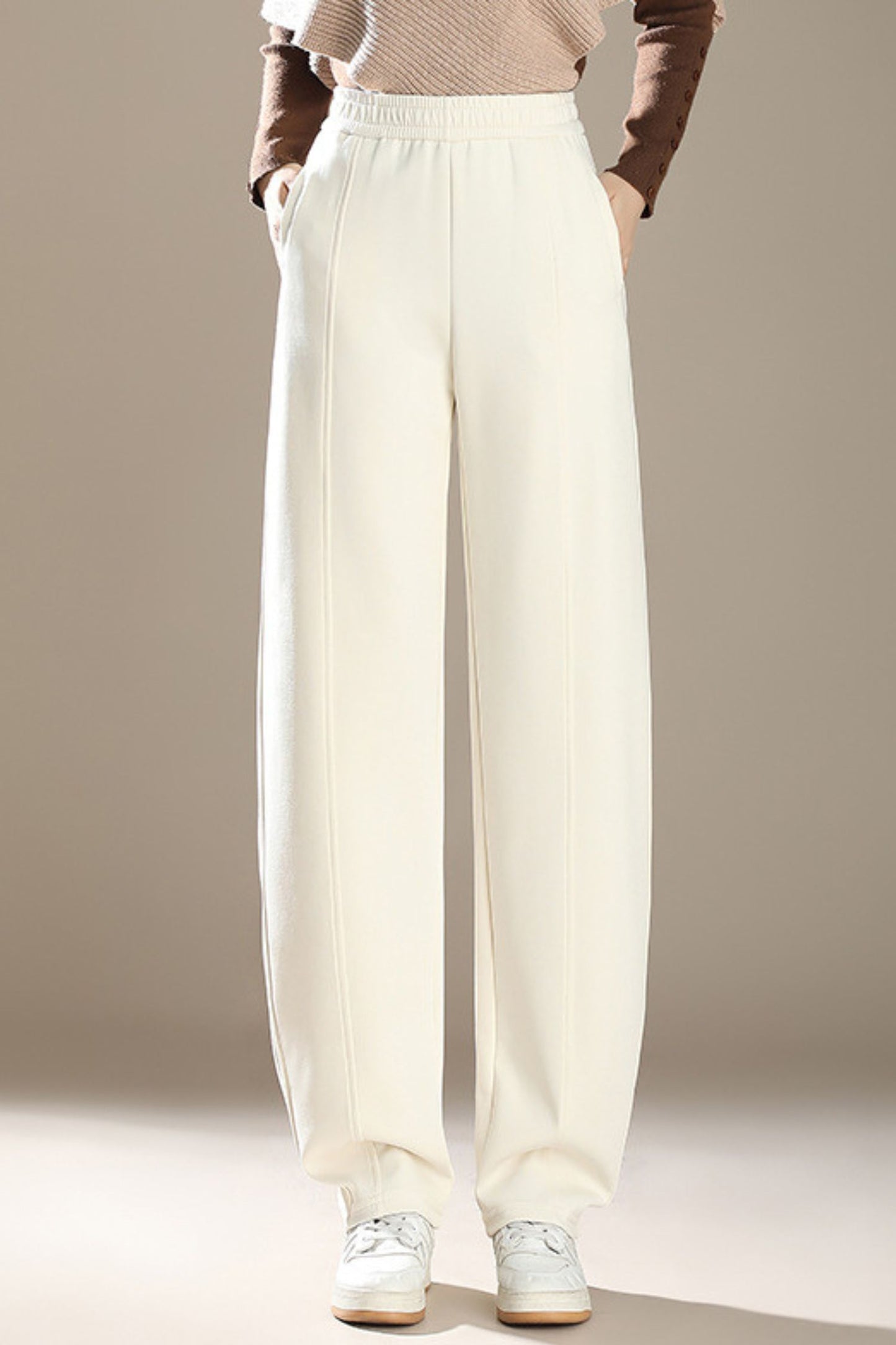 Loose fitting long autumn pants c5093
