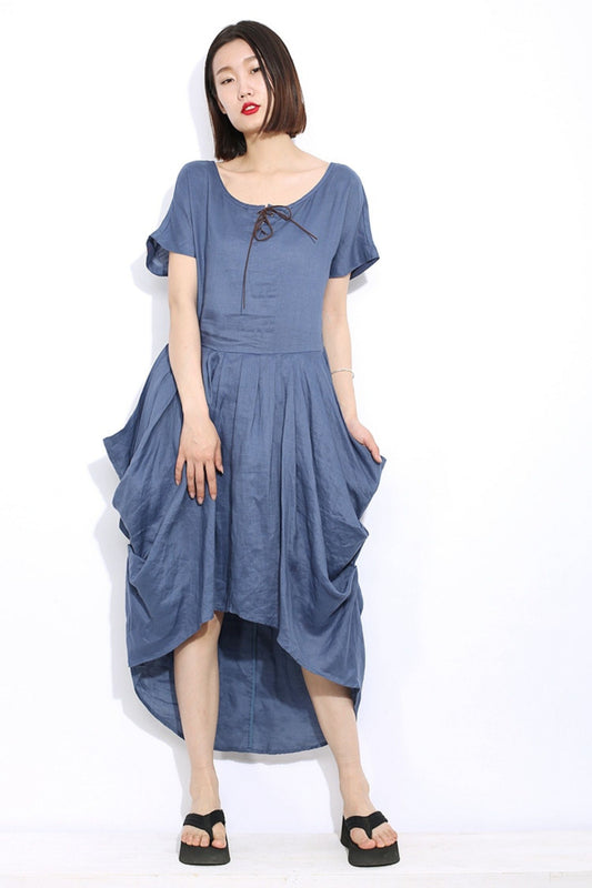 Maxi Dress Unique Sundress Summer Long Dress C297