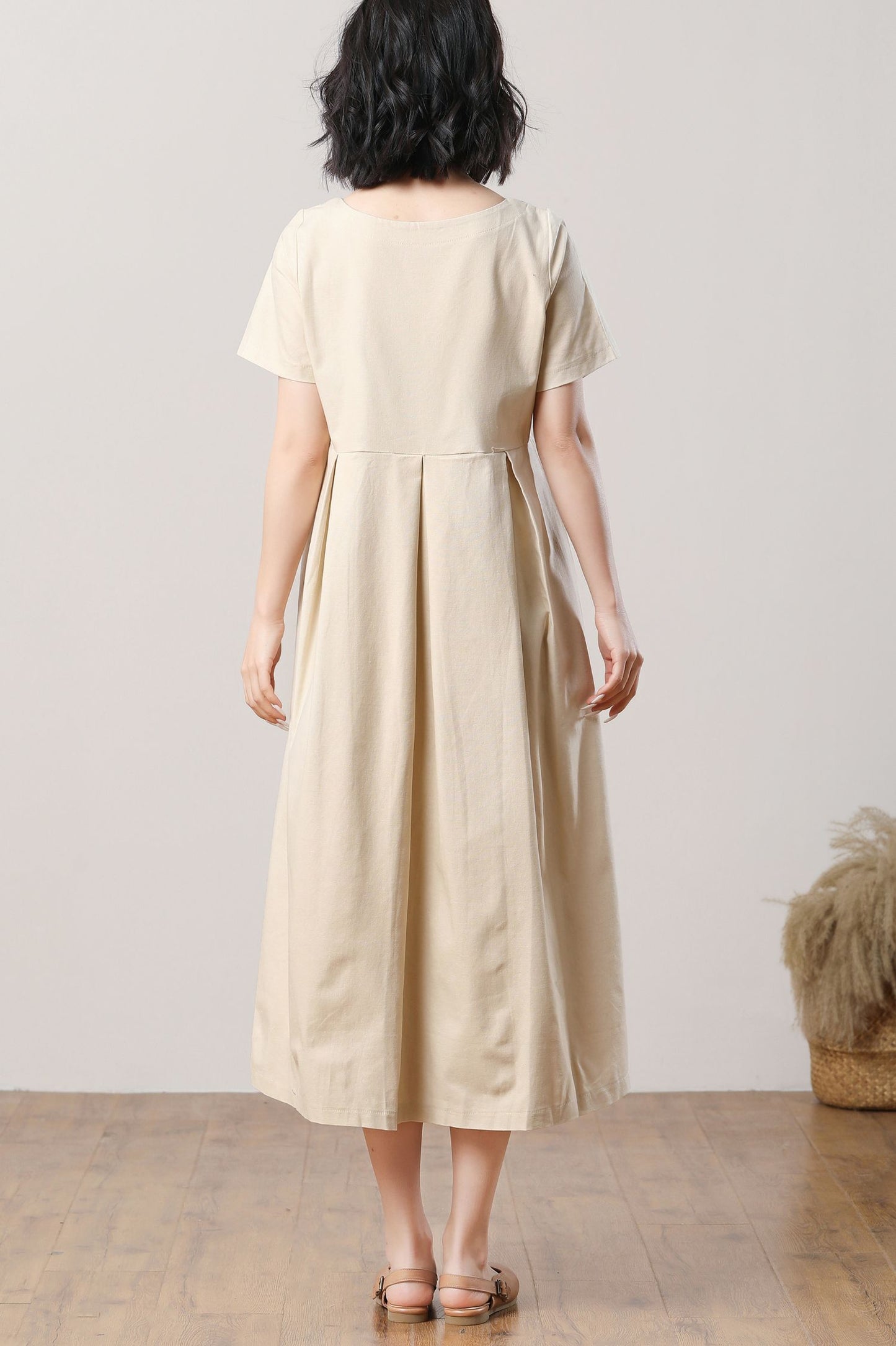 Summer Linen Dress for women C3283