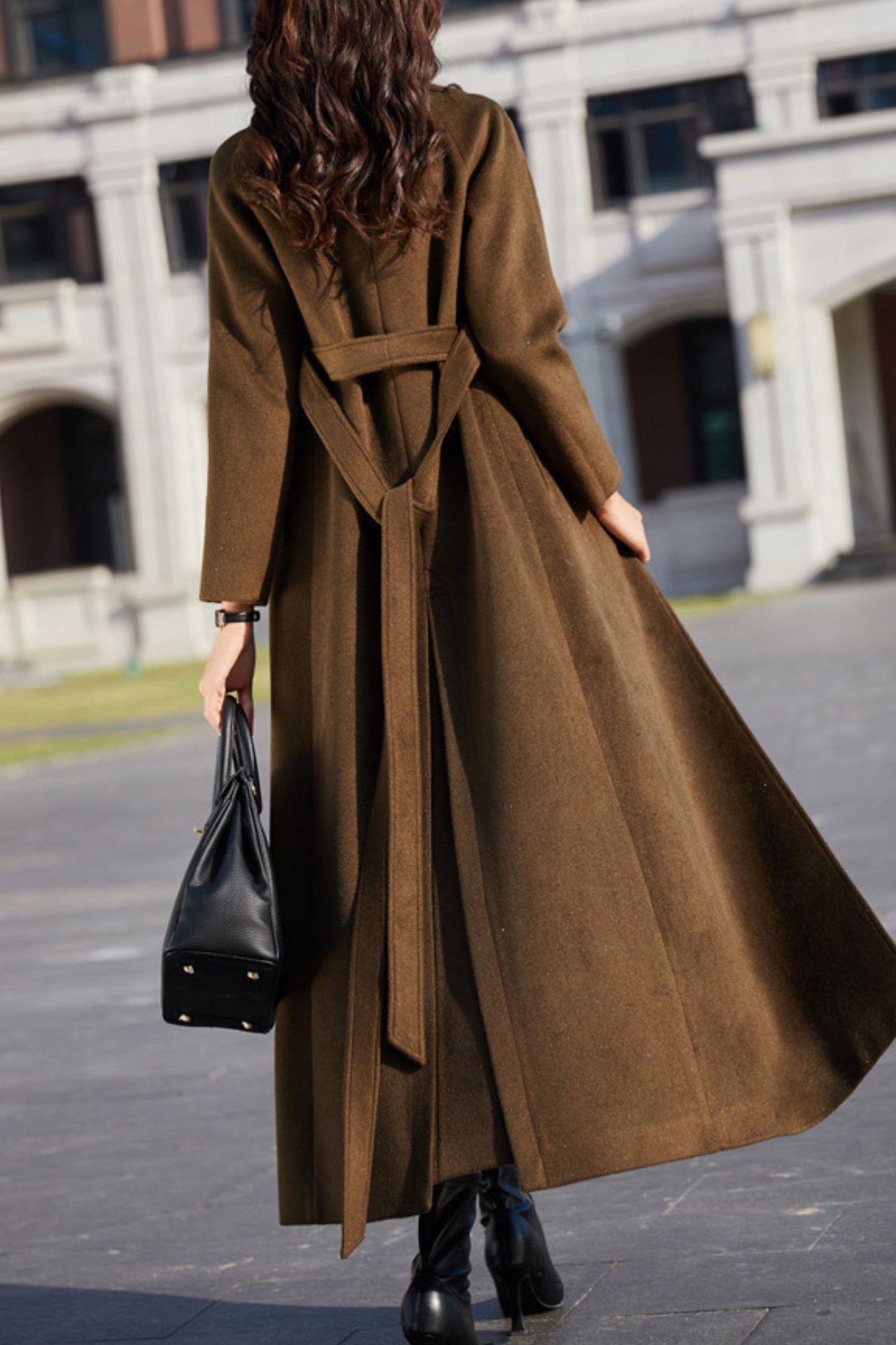 Women's Autumn and winter wool coat C4237