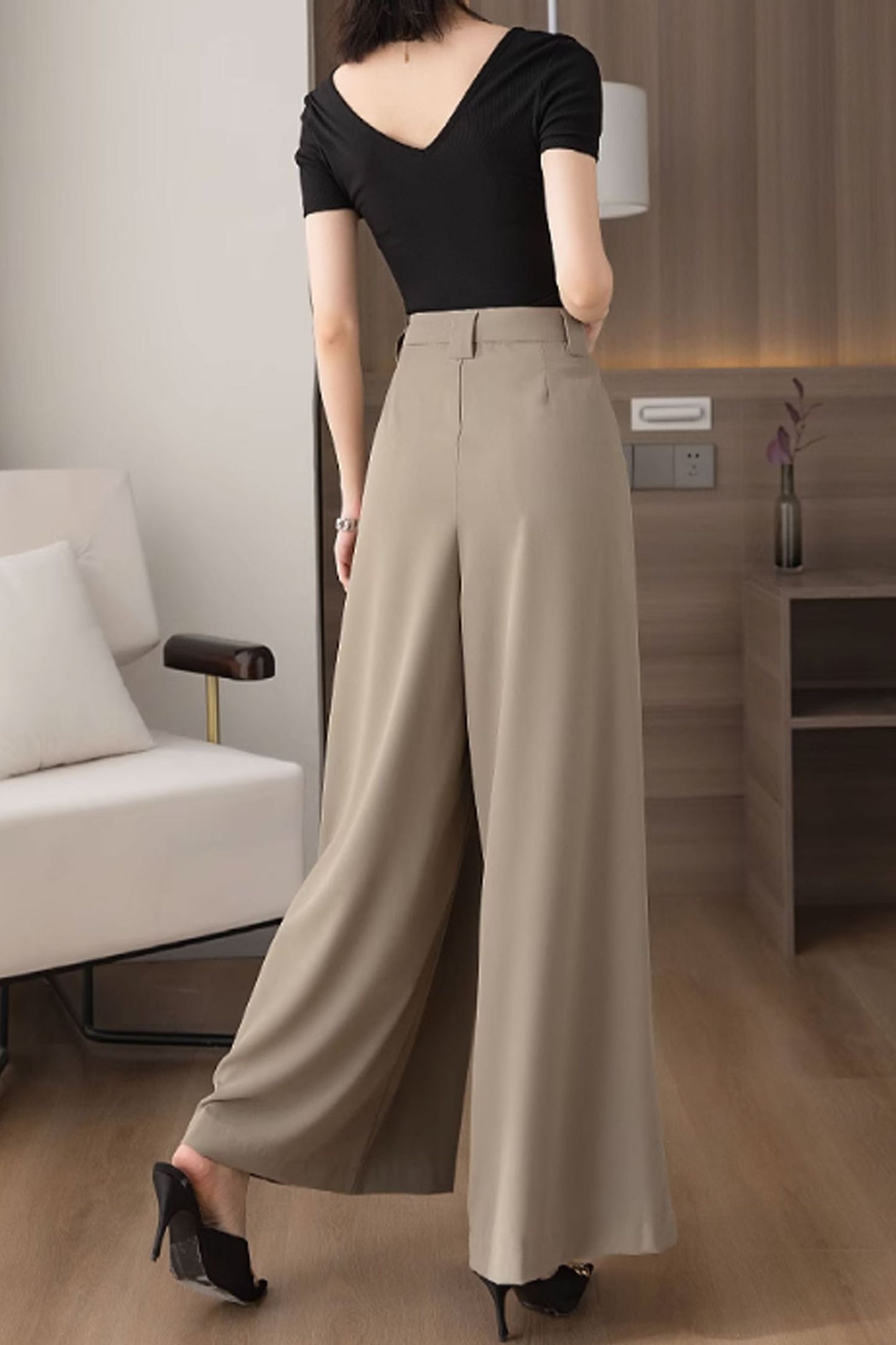 women summer Wide-legged pants C3504