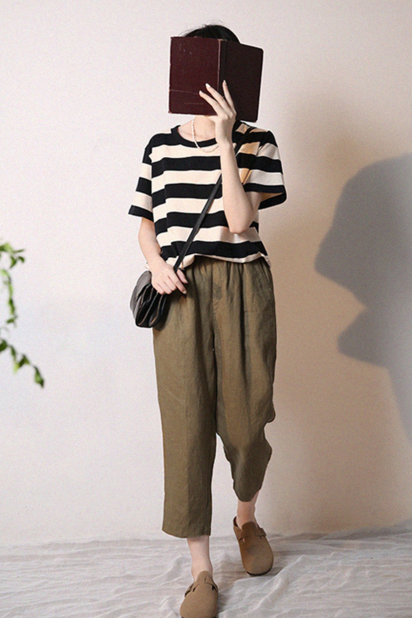 summer loose casual linen pants TT0023