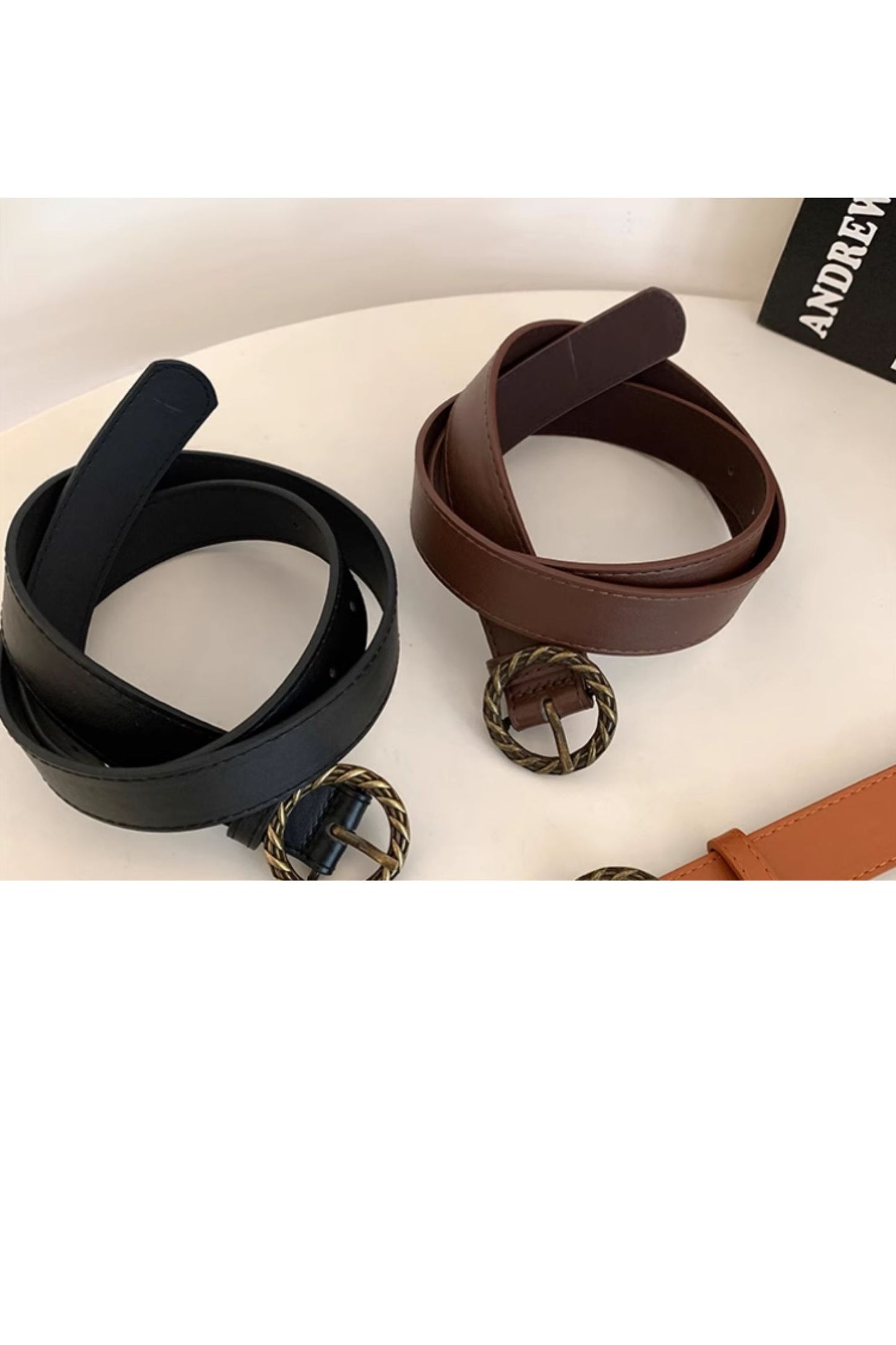 Women vintage inspired belt C4655