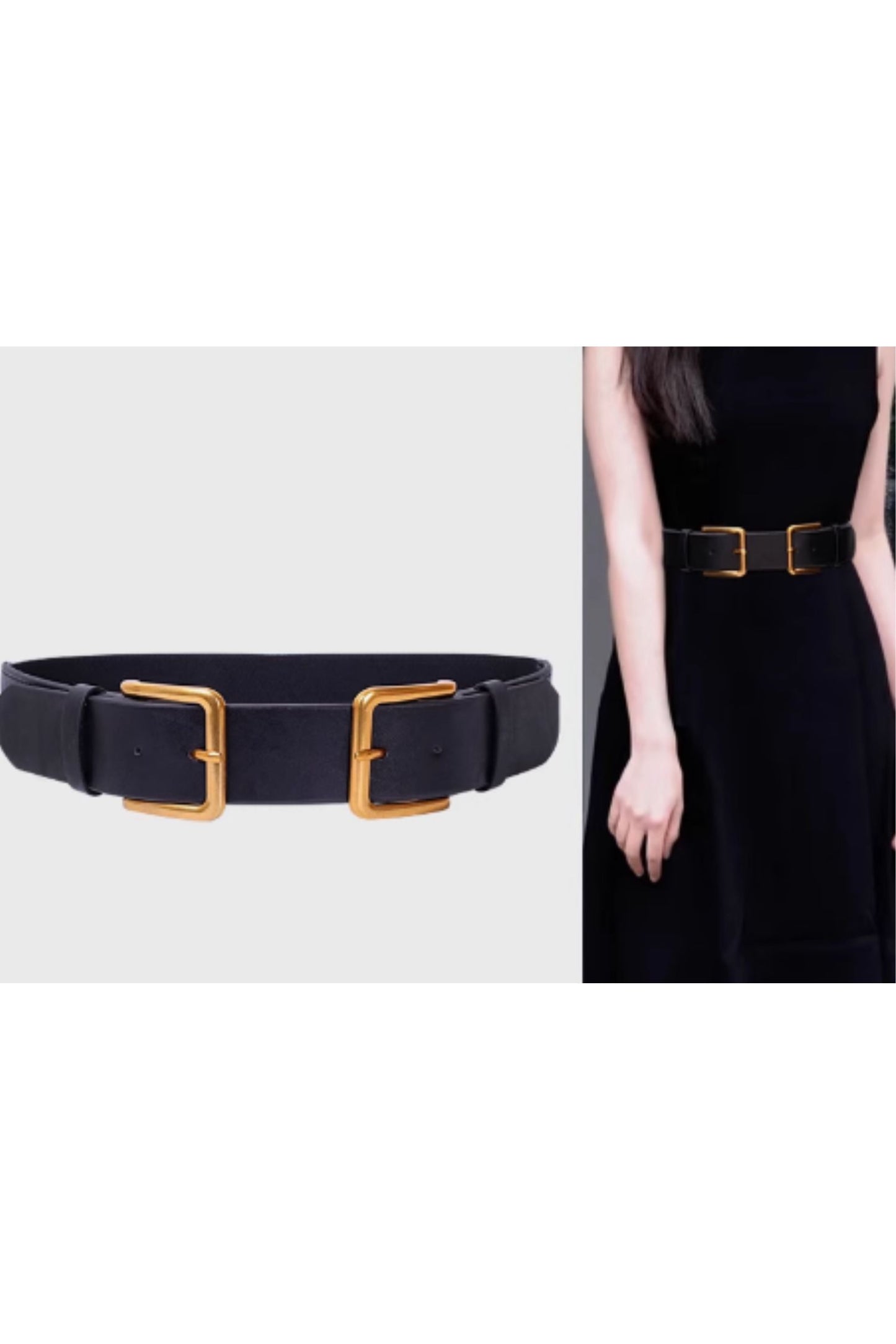 Dress/coat leather belt for women C4691