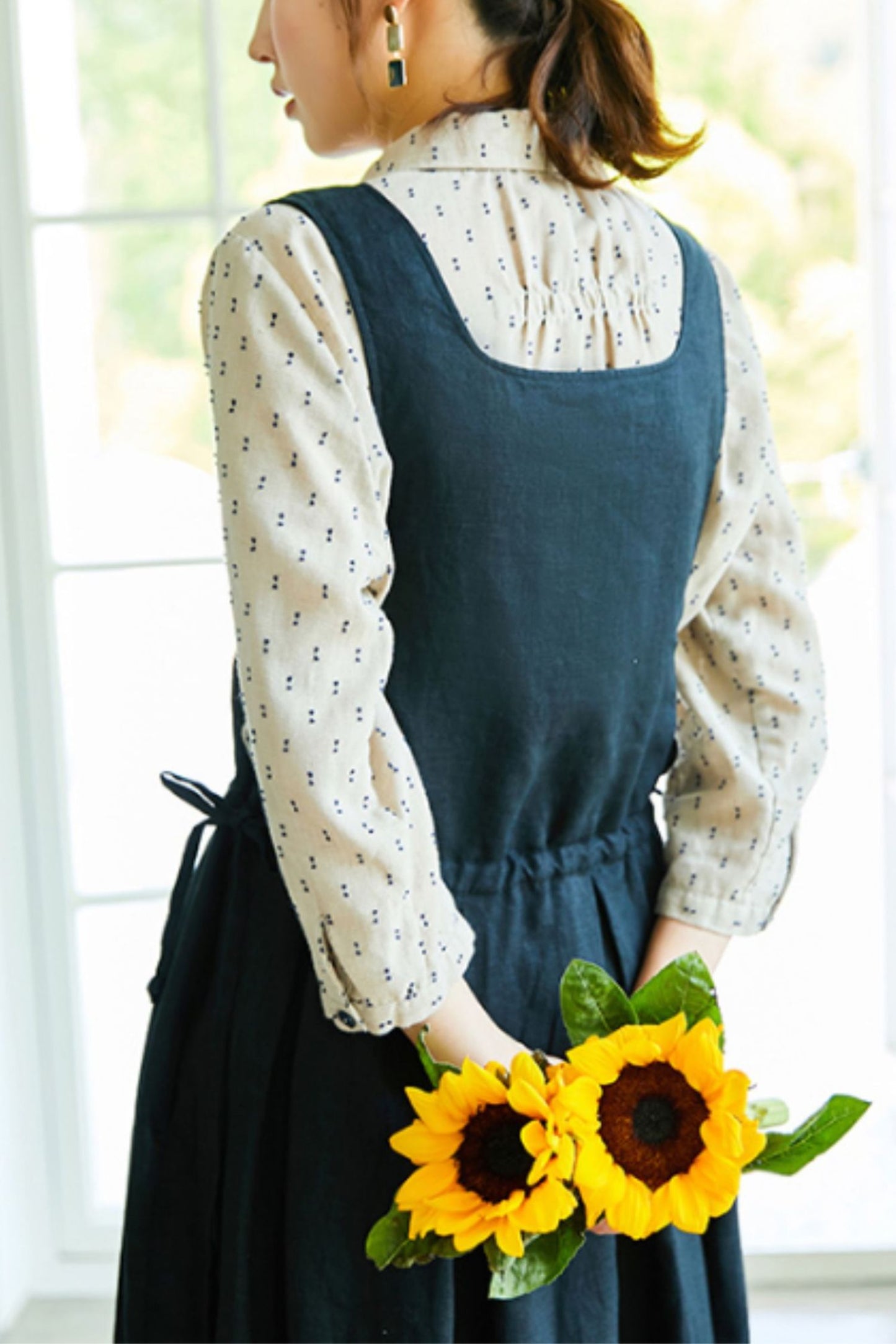 Casual Summer Linen Women Dresses TT0027