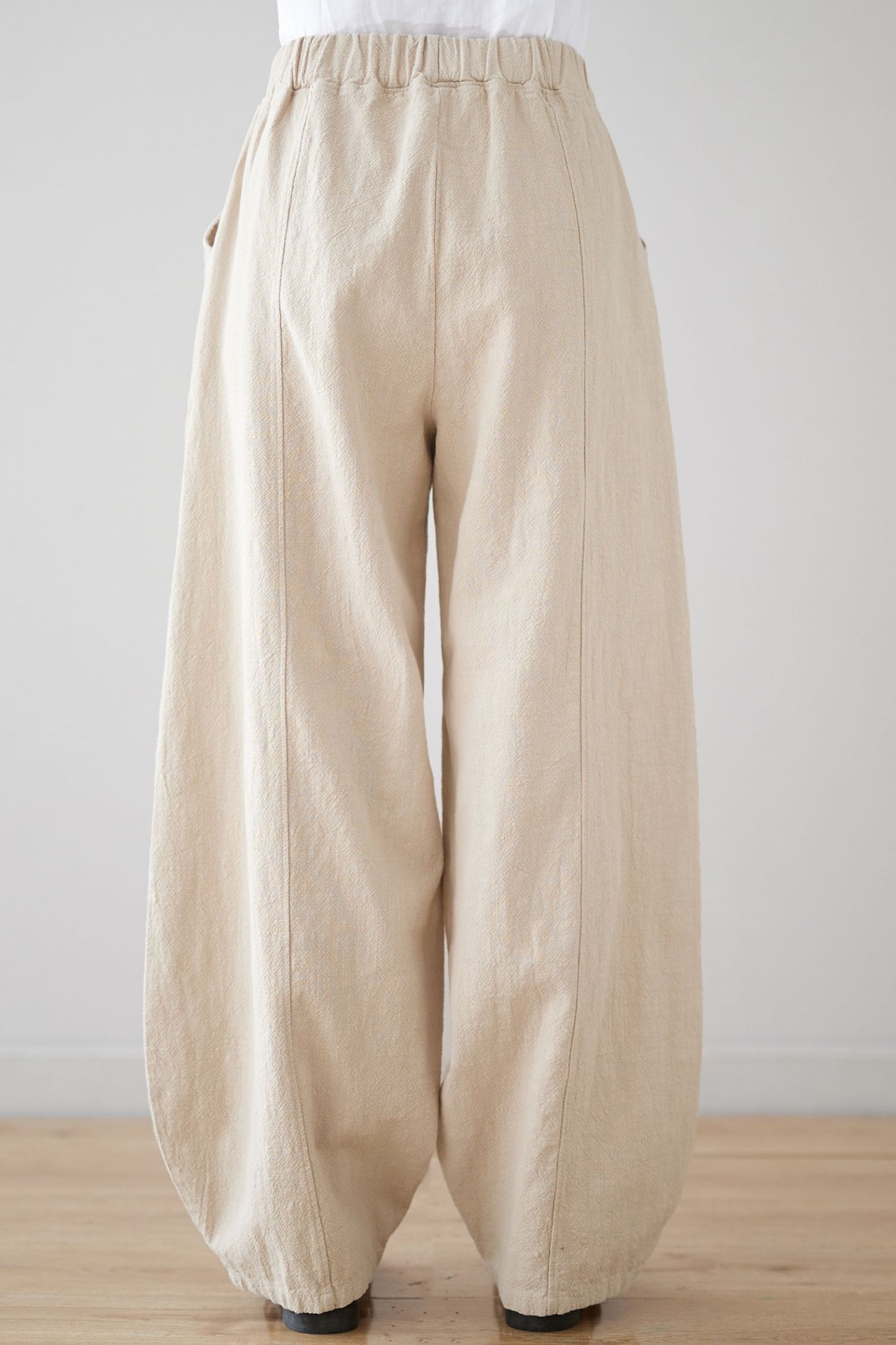 Women Casual Long Linen Pants C3178