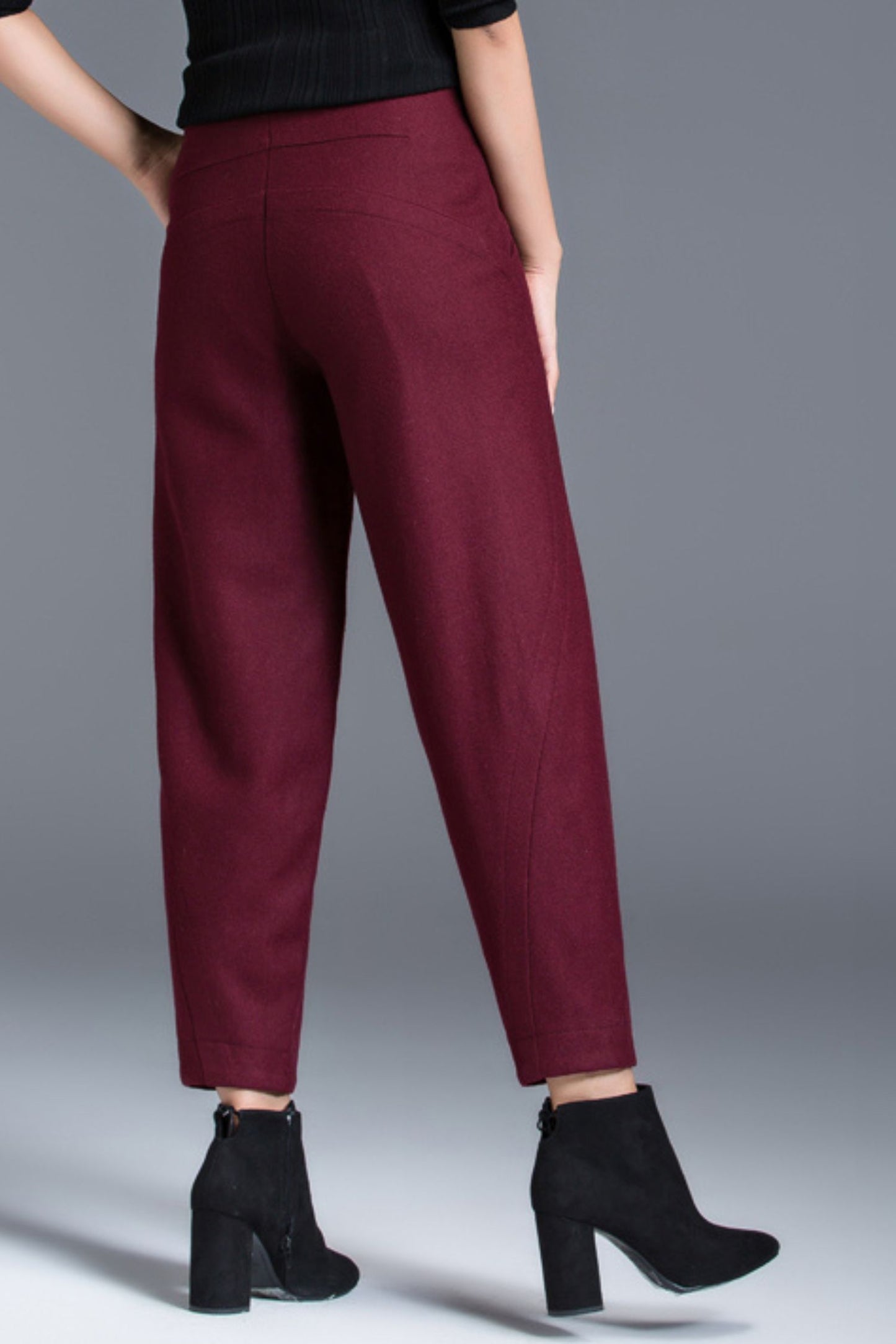 Loose fitting long autumn pants c5095