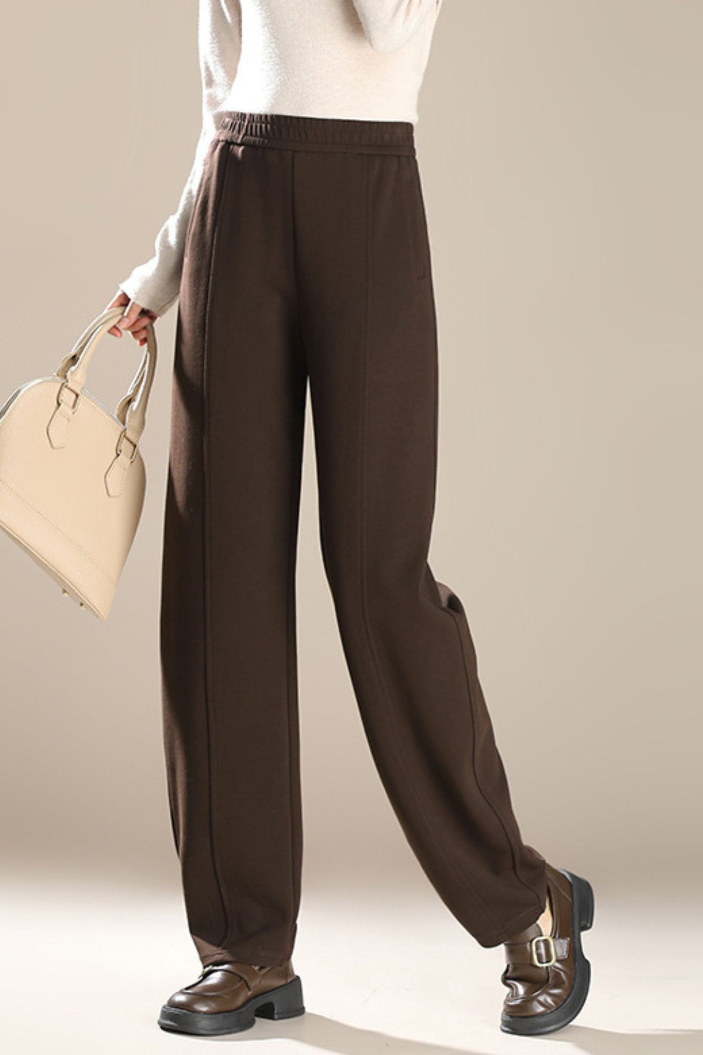 Loose fitting long autumn pants c5093