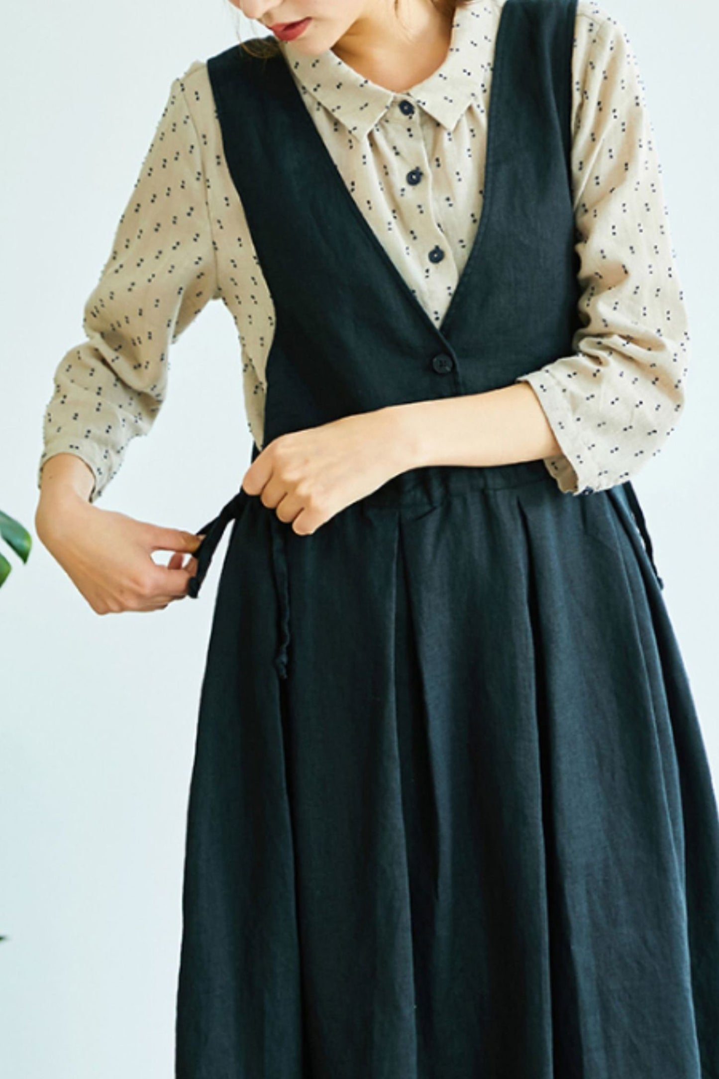 Casual Summer Linen Women Dresses TT0027