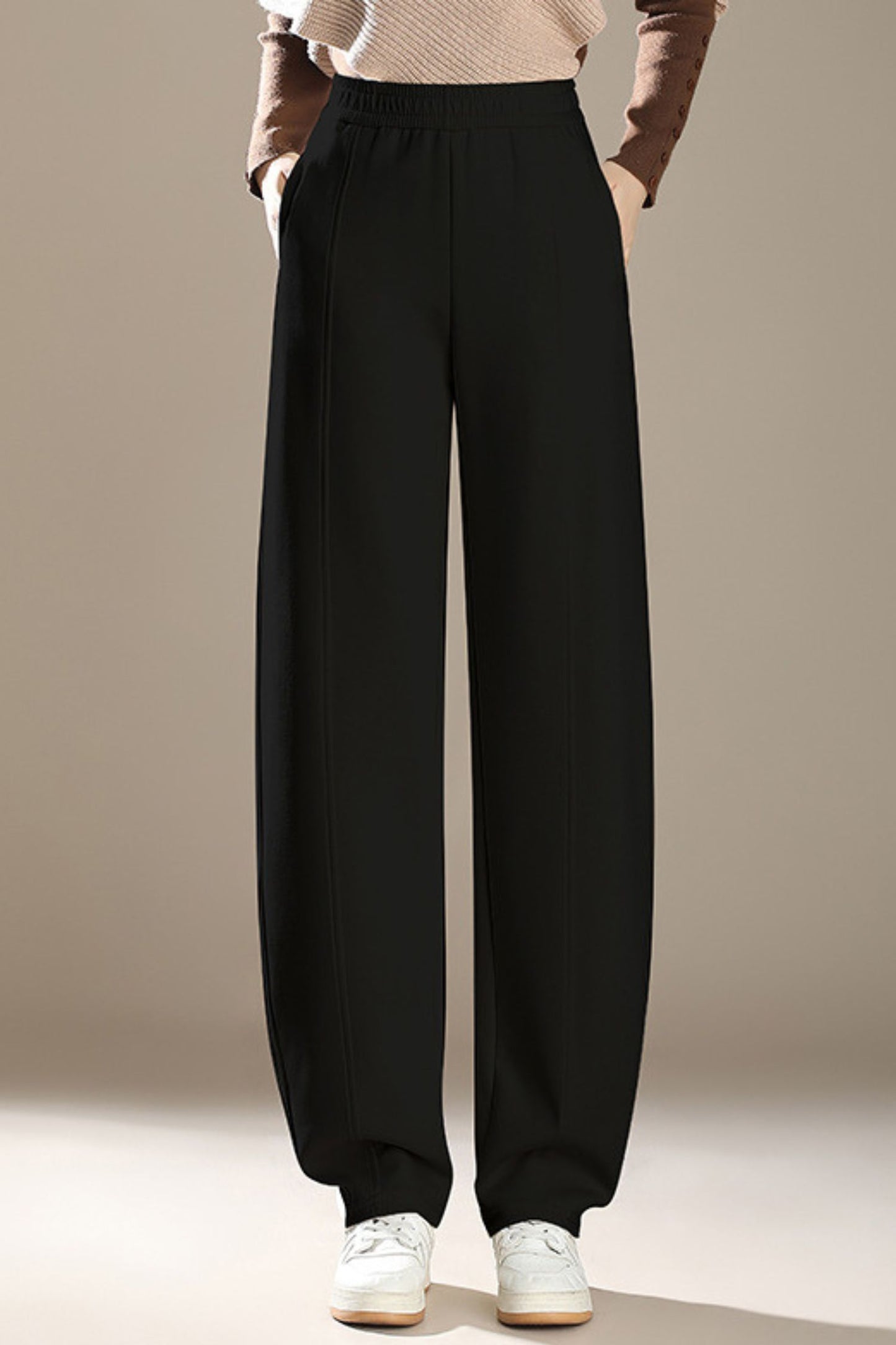 Loose fitting long autumn pants c5093