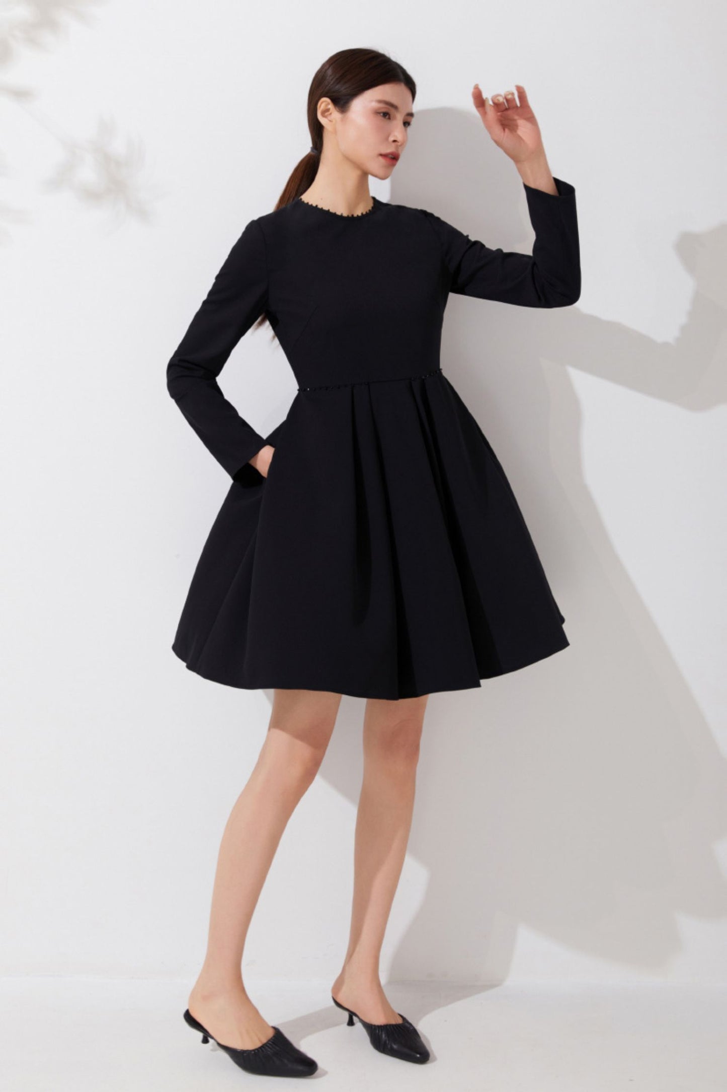 Women's Little Black Party Dress C3896