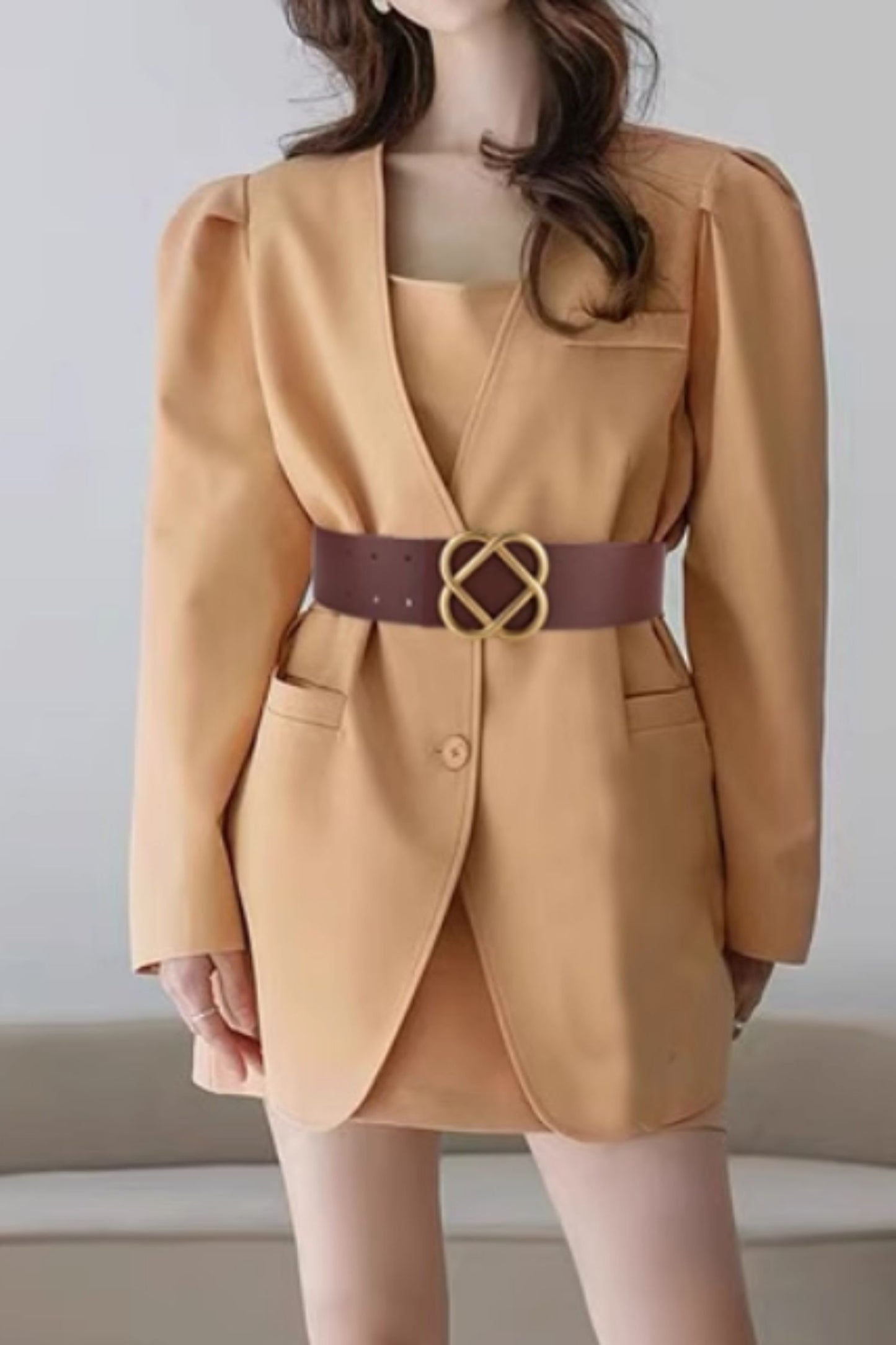 Fashion leather belt for women C4692
