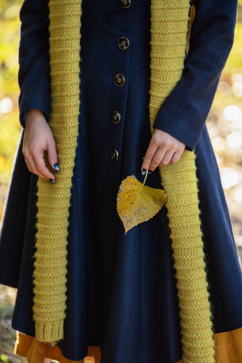 Hooded Asymmetric Winter Wool Coat C3809