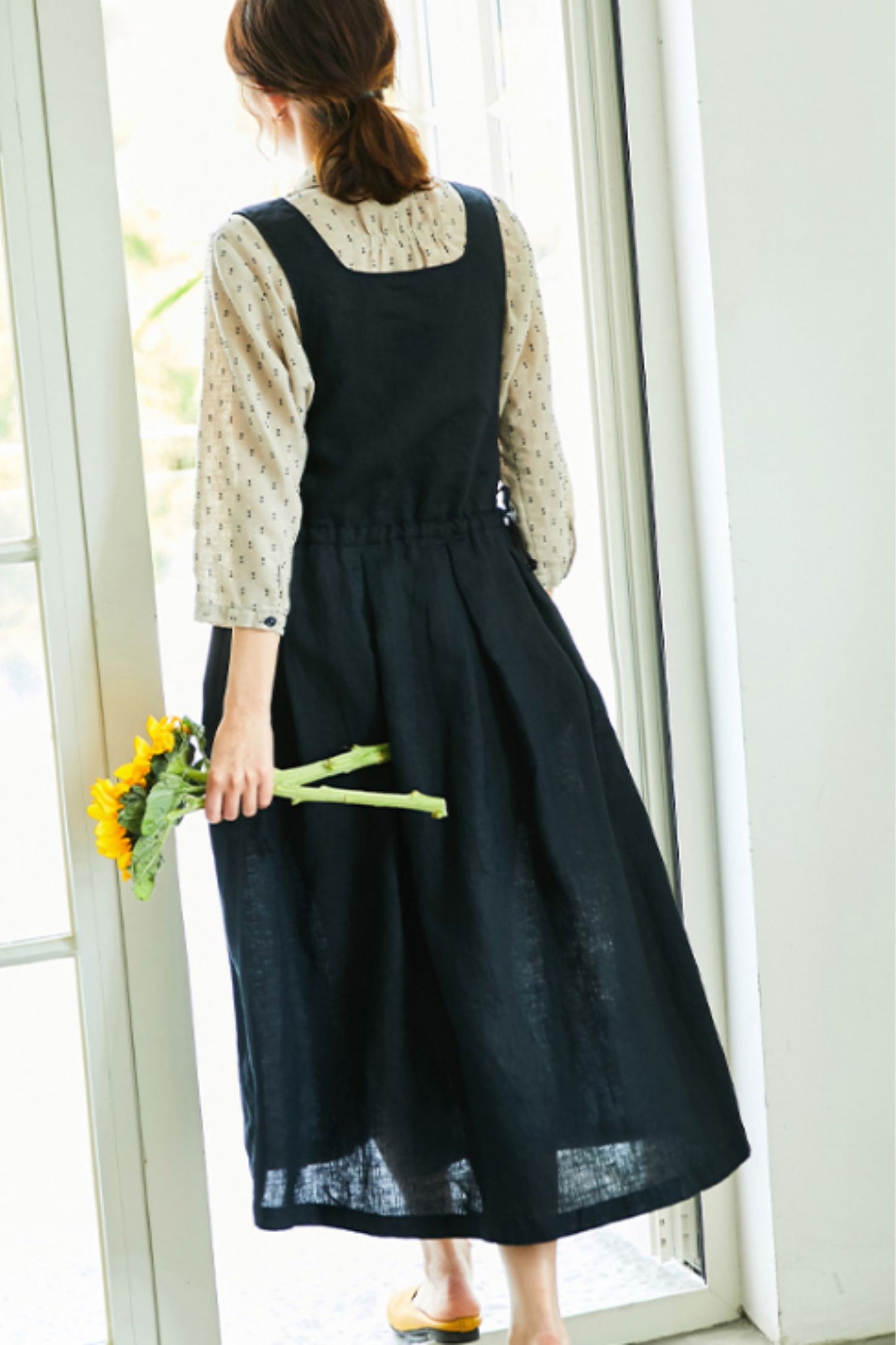 Casual Summer Linen Women Dresses TT0027