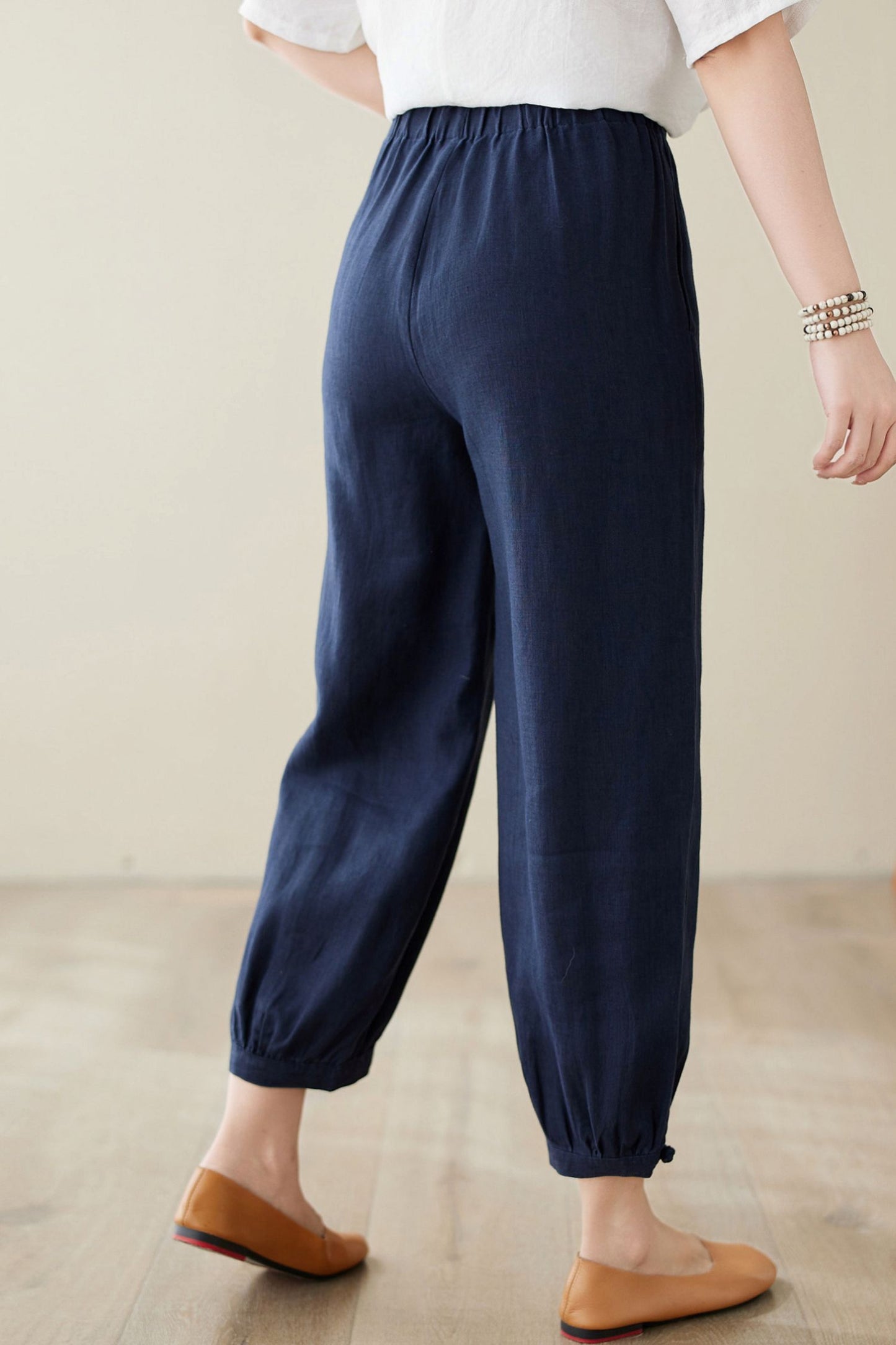 Women's Casual Loose linen pants C3970