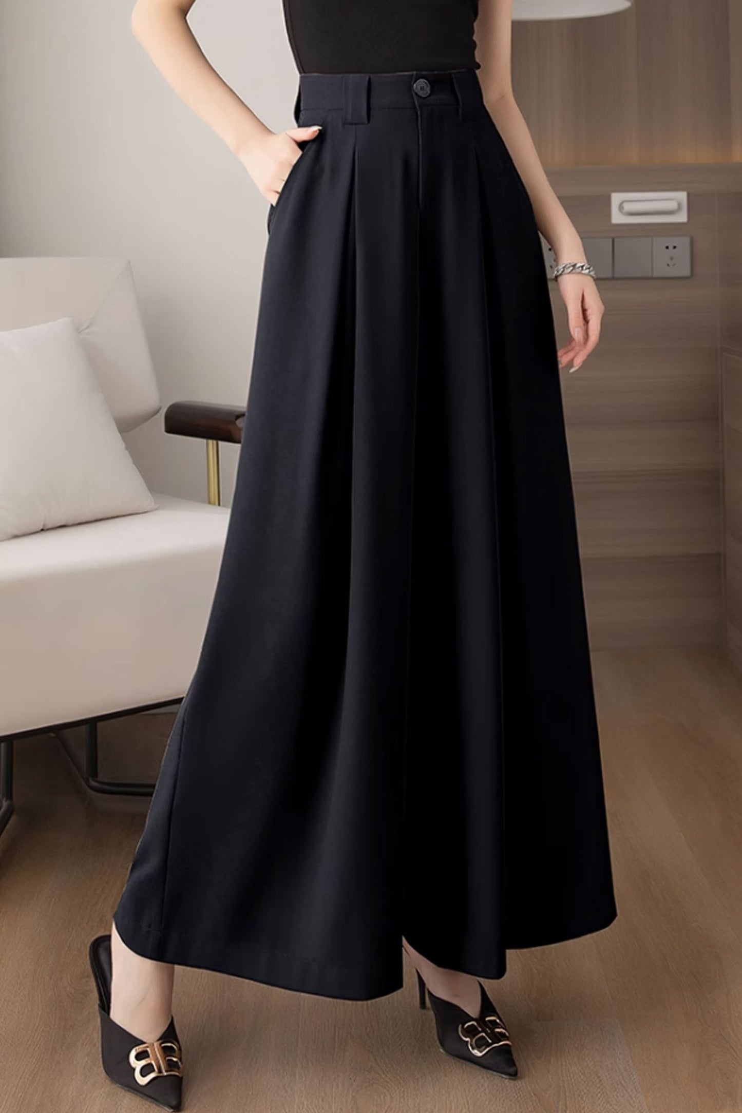 women summer Wide-legged pants C3504