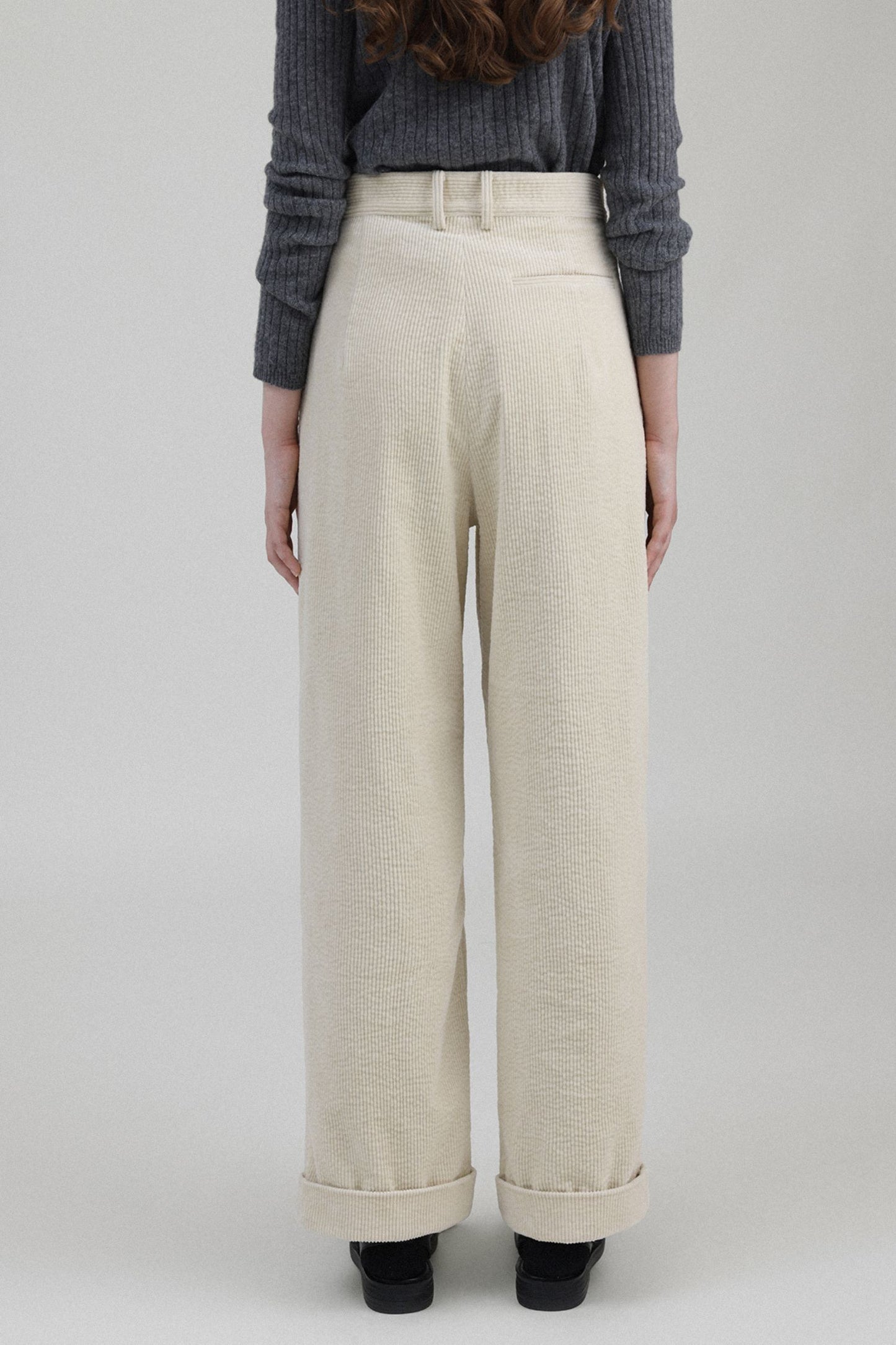 Corduroy Womens Casual Autumn/winter Pants TT0190