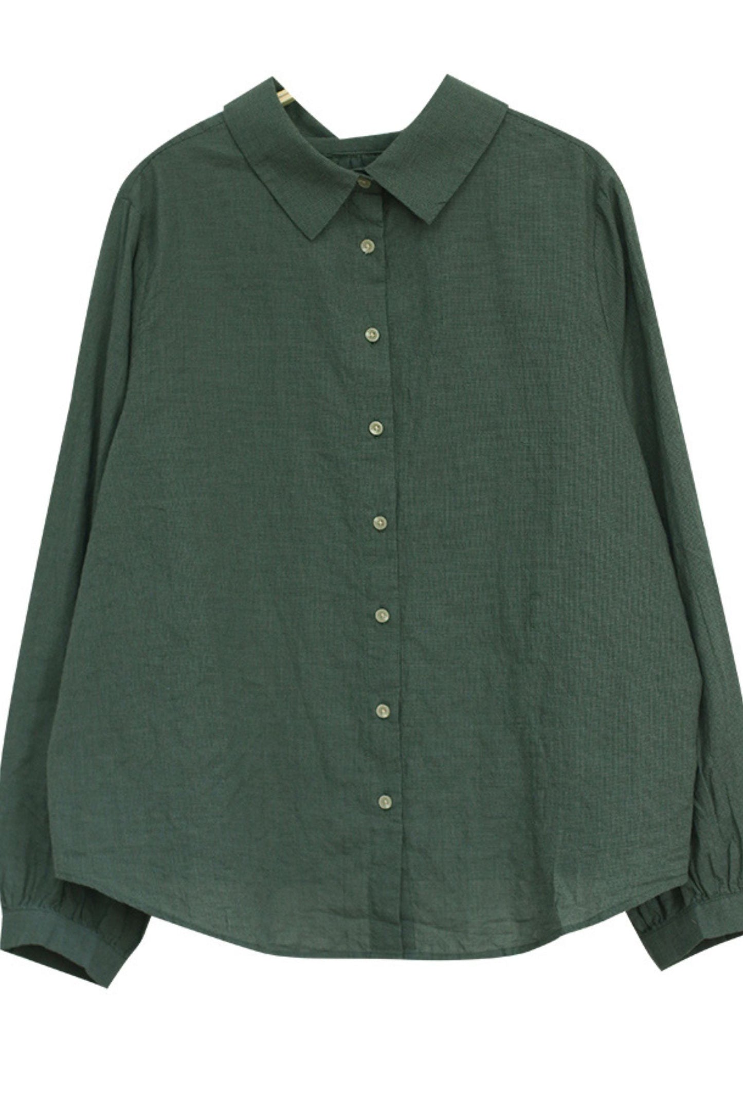 Loose Long Sleeve Plaid Shirt  TT0024