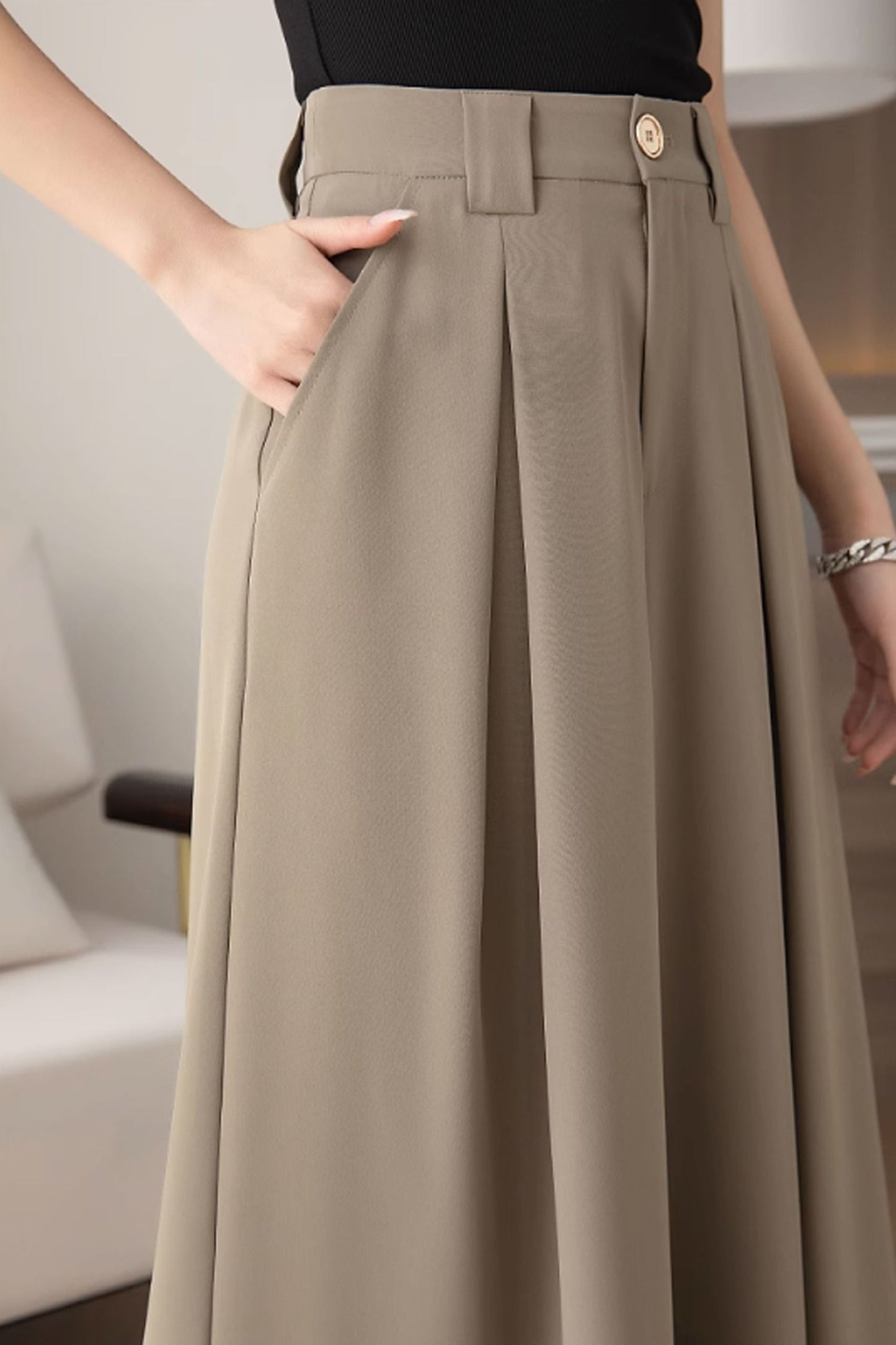 women summer Wide-legged pants C3504