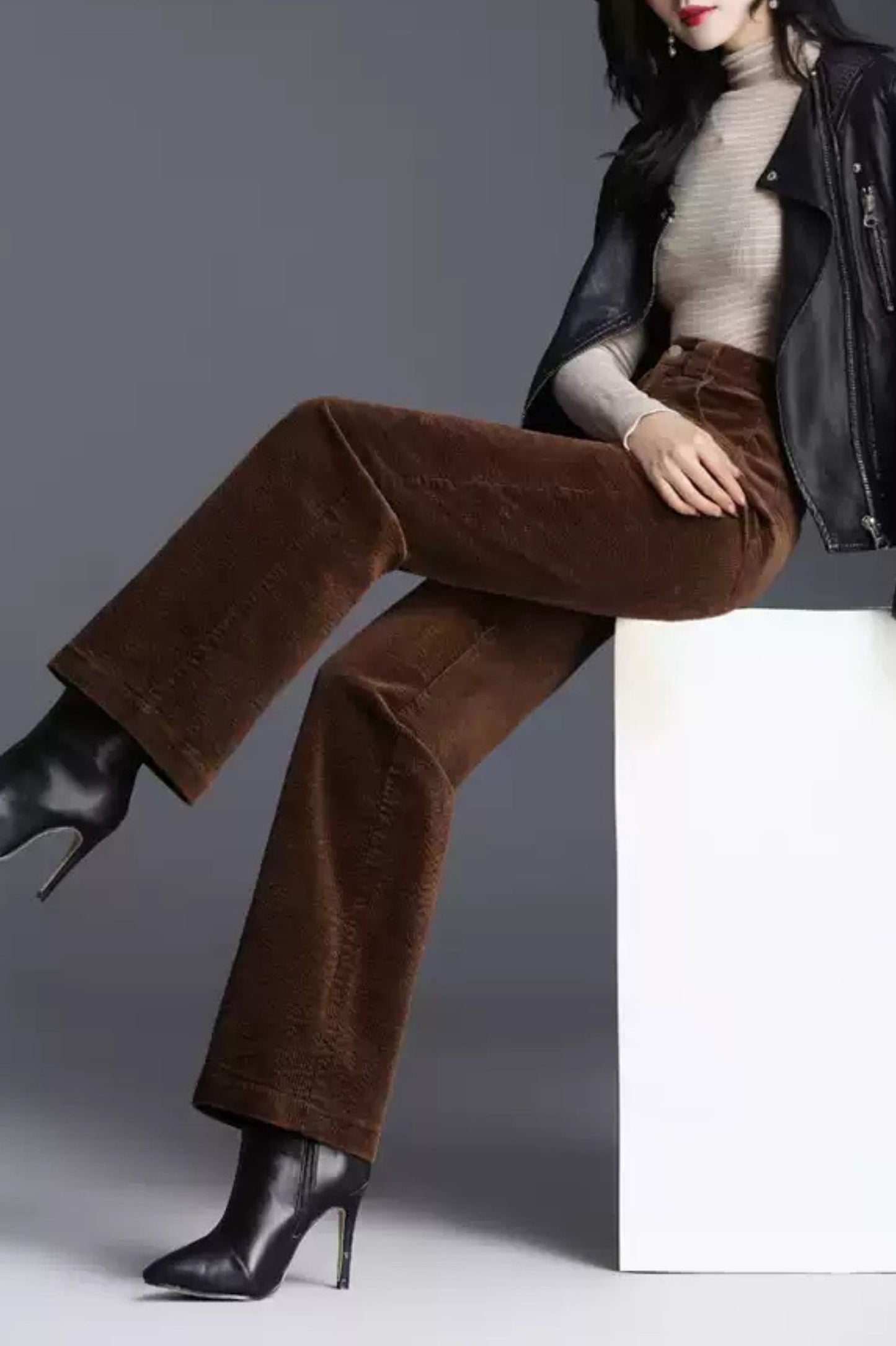 Corduroy autumn long pants c5082