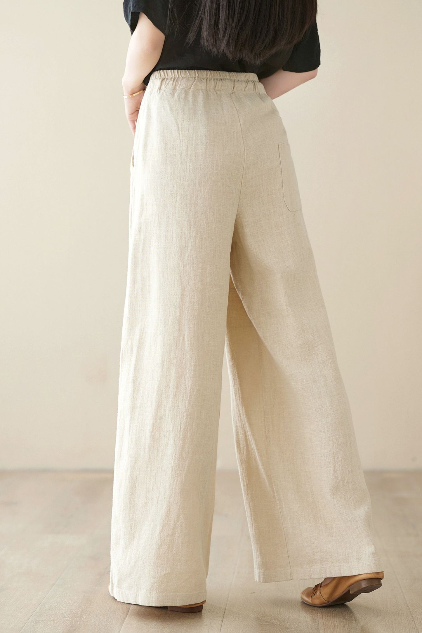 Loose fit pants with pockets C3961 -Size US4 #CK2400112
