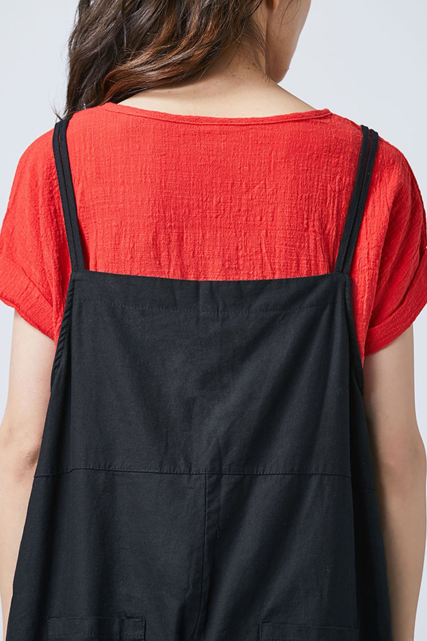 Loose Linen jumpsuit C1694