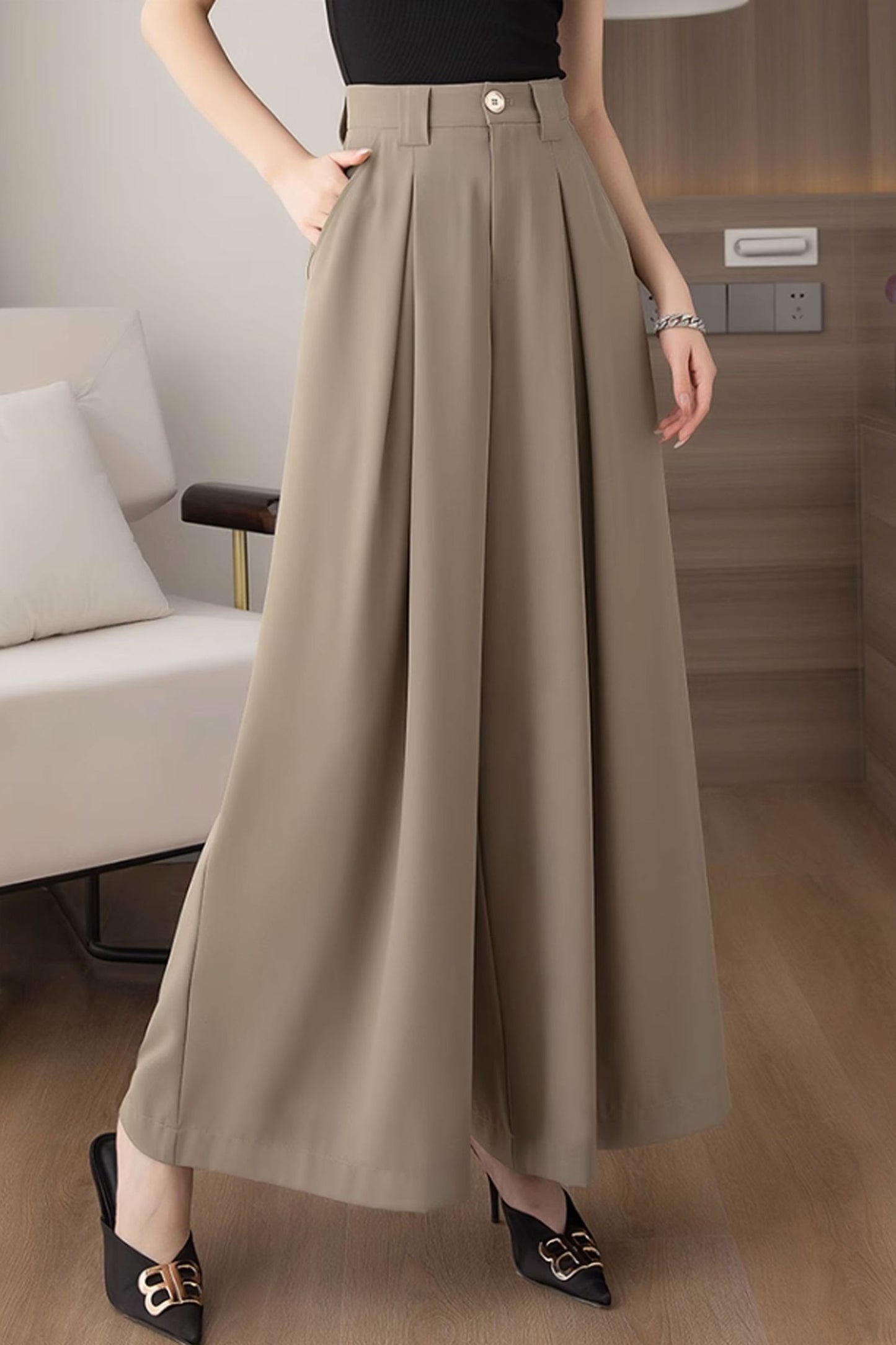 women summer Wide-legged pants C3504
