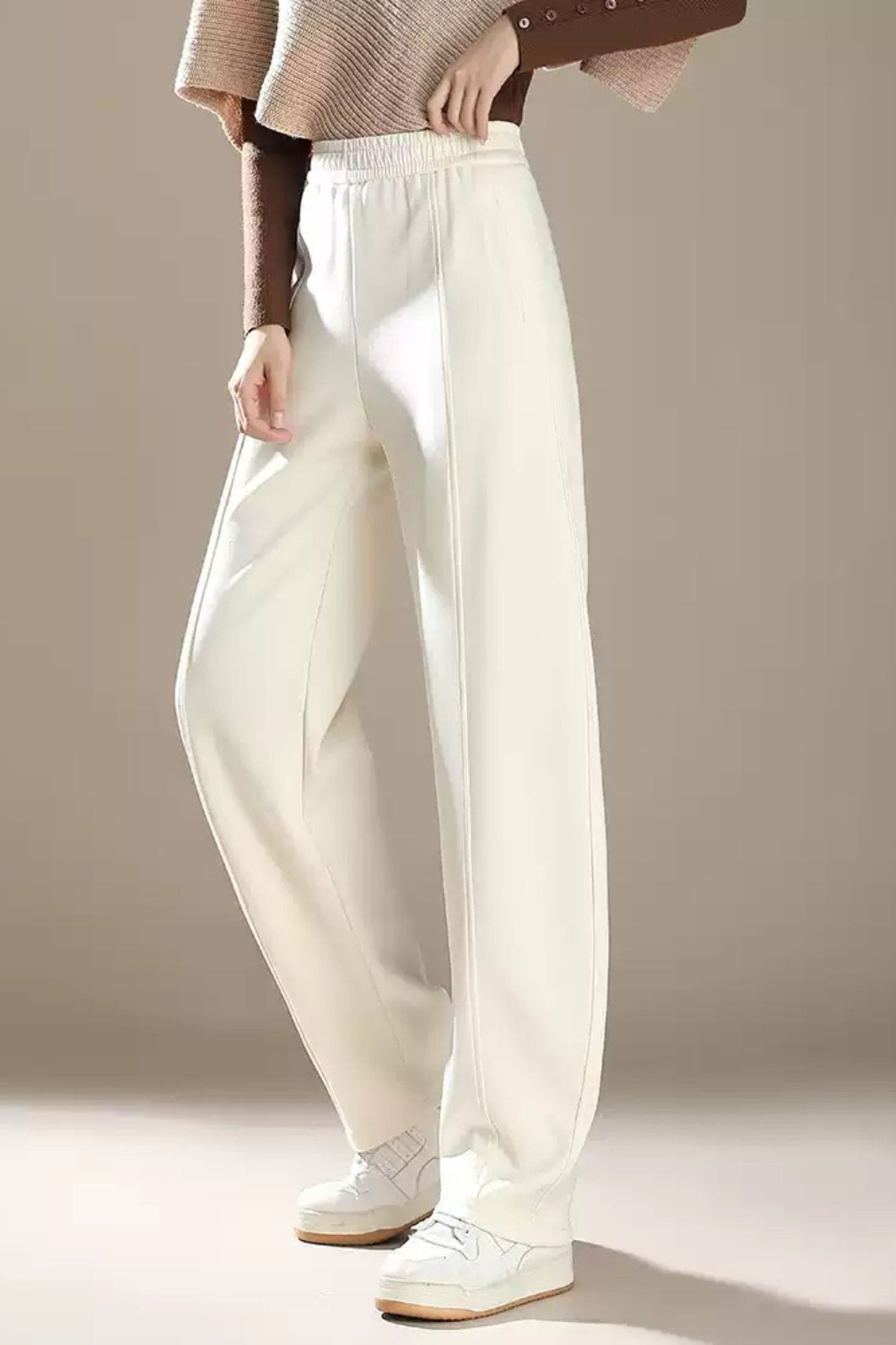 Loose fitting long autumn pants c5093