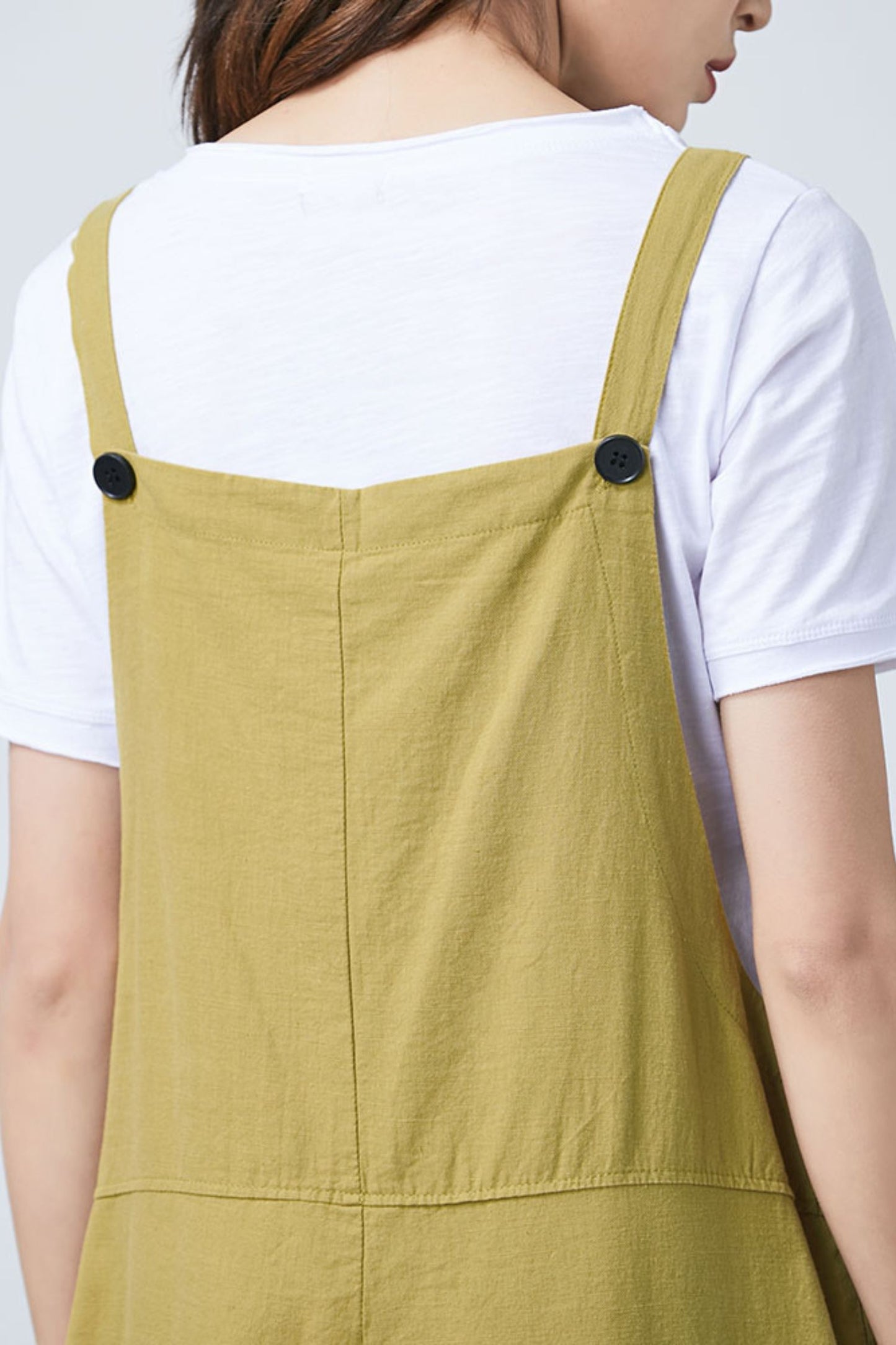 Women Casual Loose Linen Jumpsuits C1689