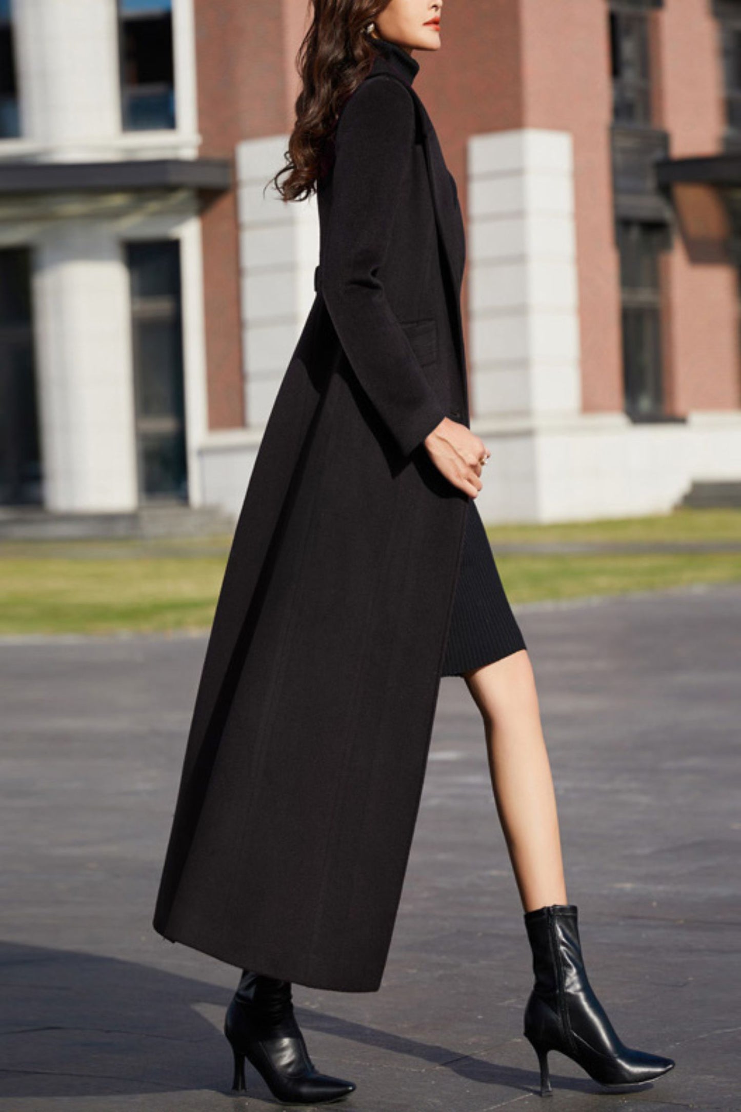 Women's Autumn and winter wool coat C4240