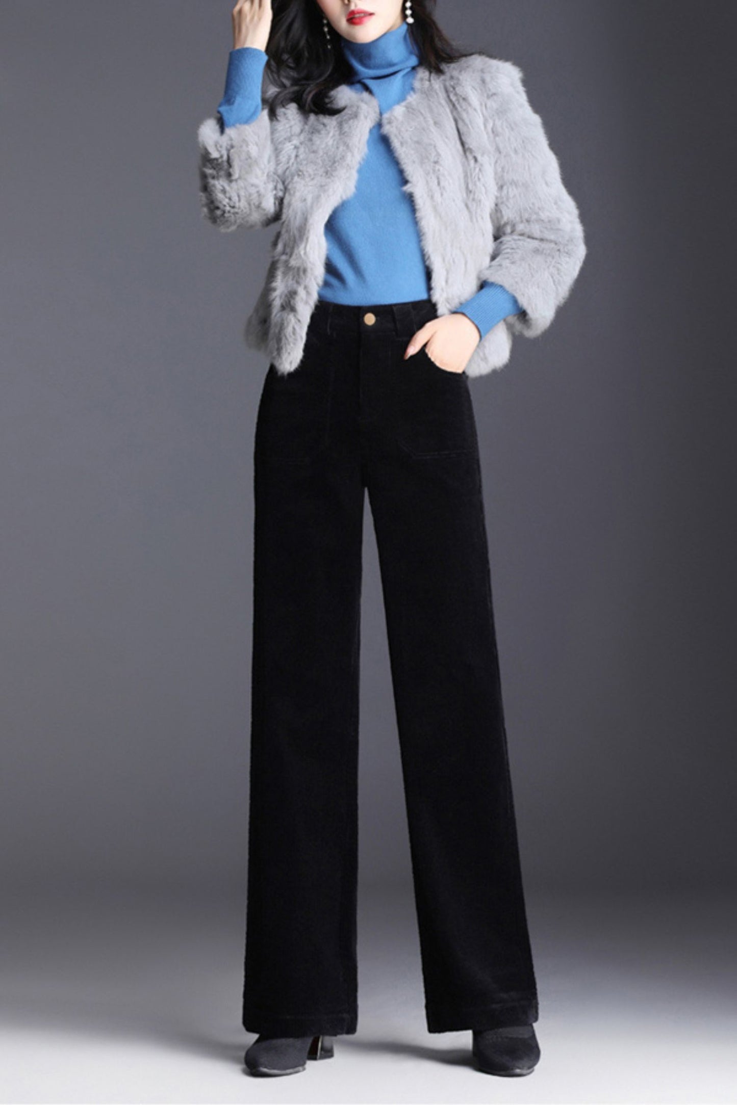 Corduroy autumn long pants c5082