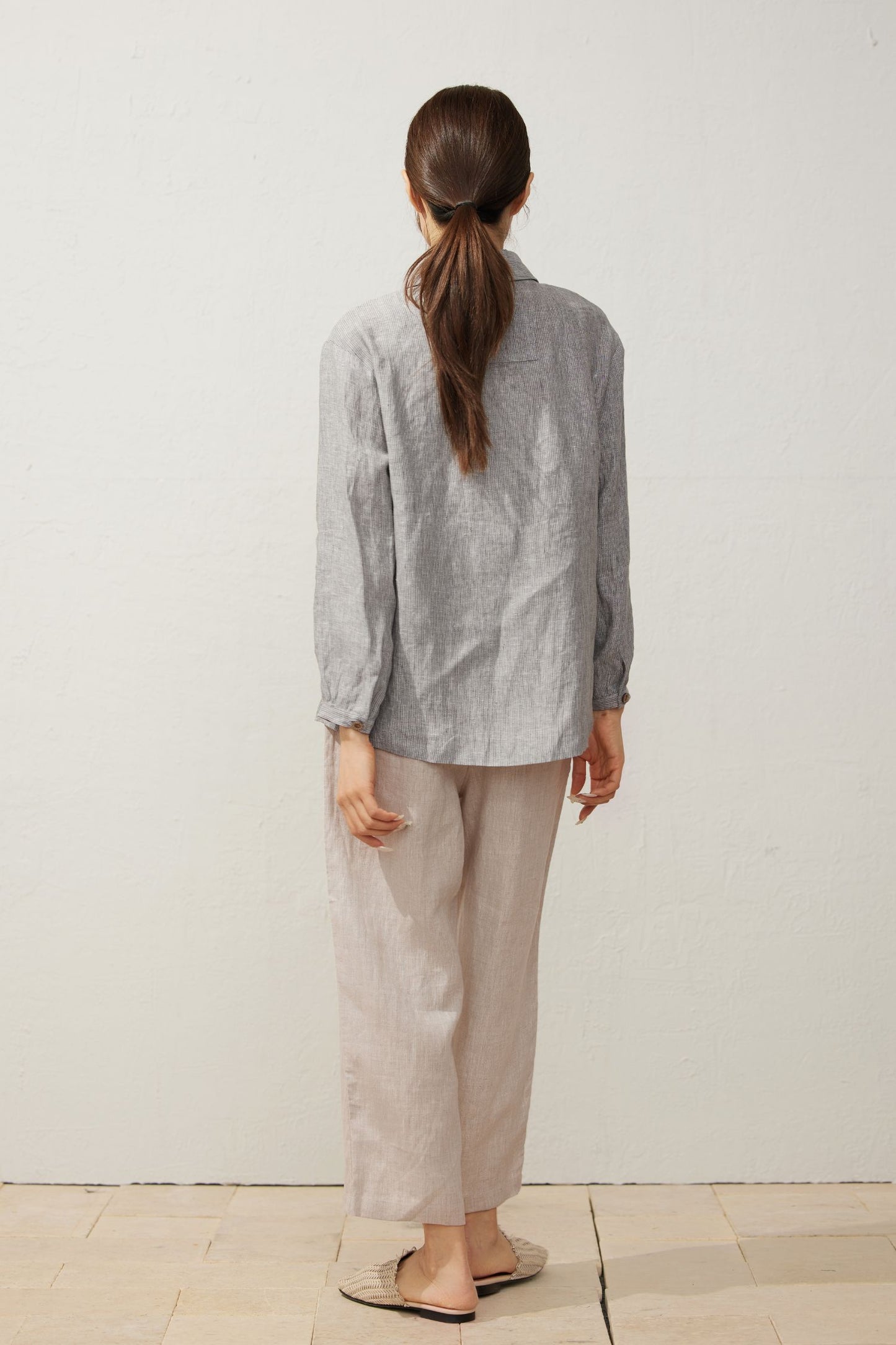 Women's Stylish Linen Pants C3938
