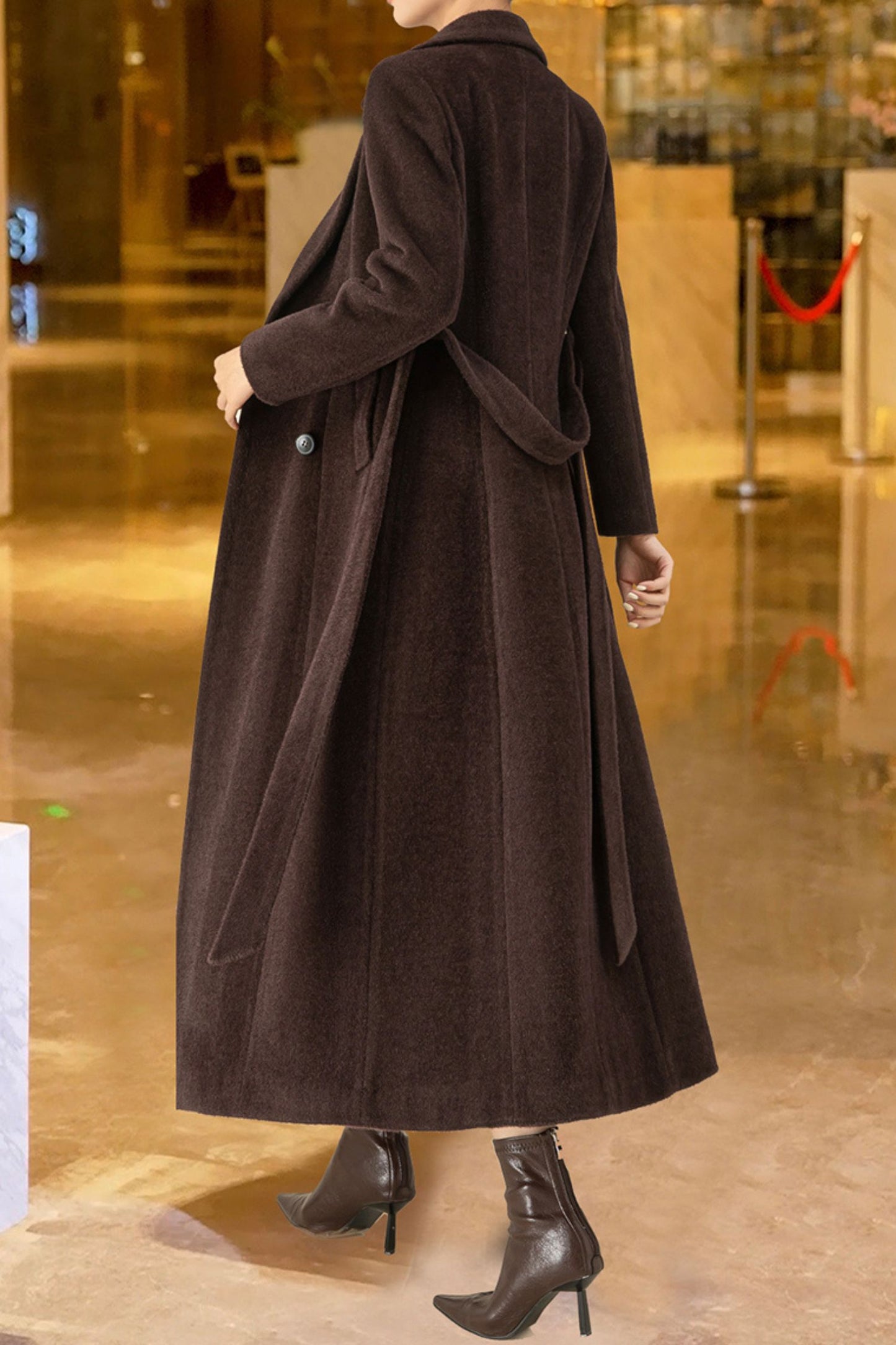 Women's Autumn and winter wool coat C4232