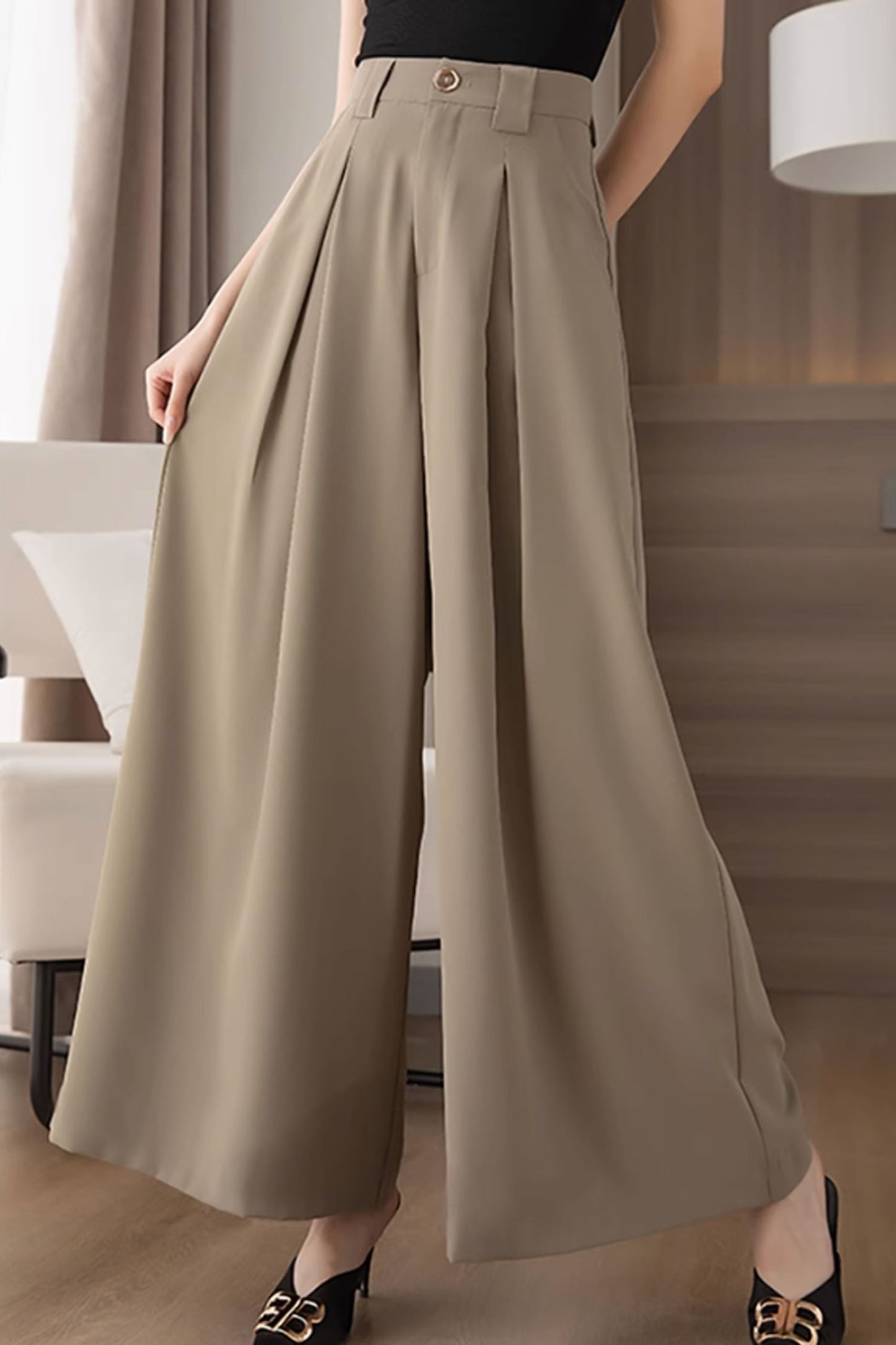 women summer Wide-legged pants C3504
