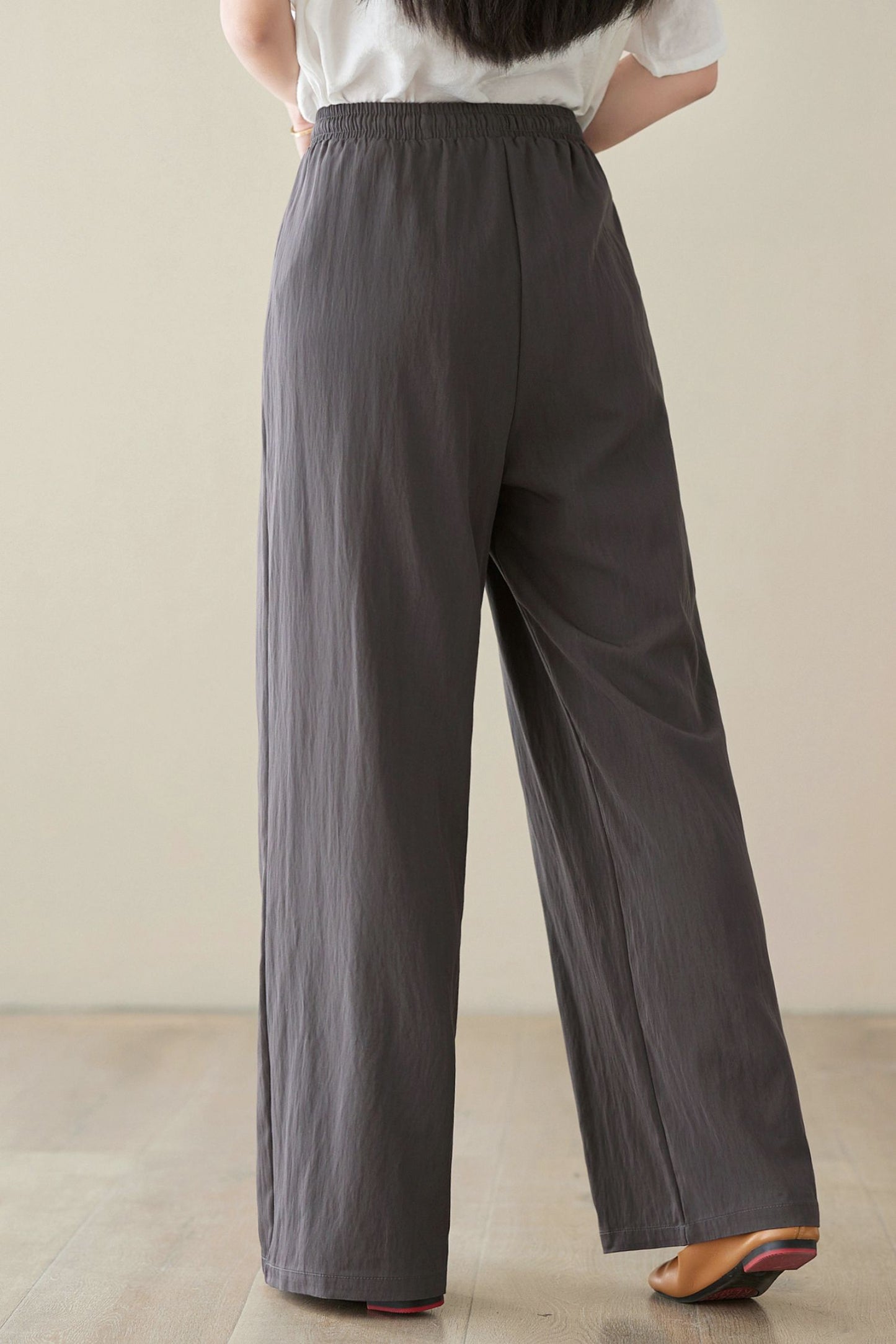 Wide Leg Casual Linen Pants C3957 -Size XS #CK2400105