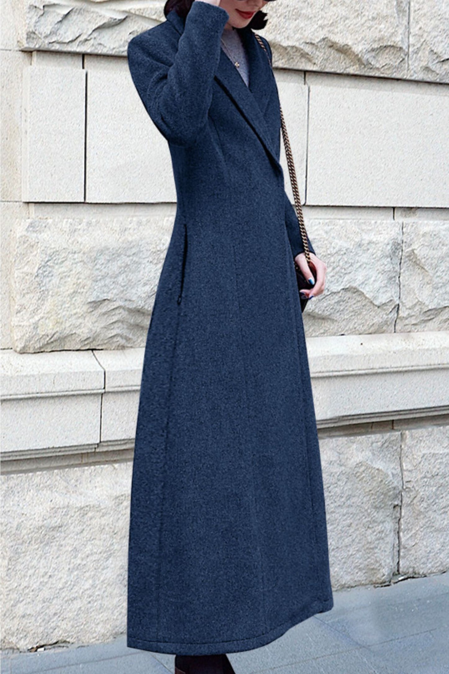 Women's Autumn and winter wool coat C4228