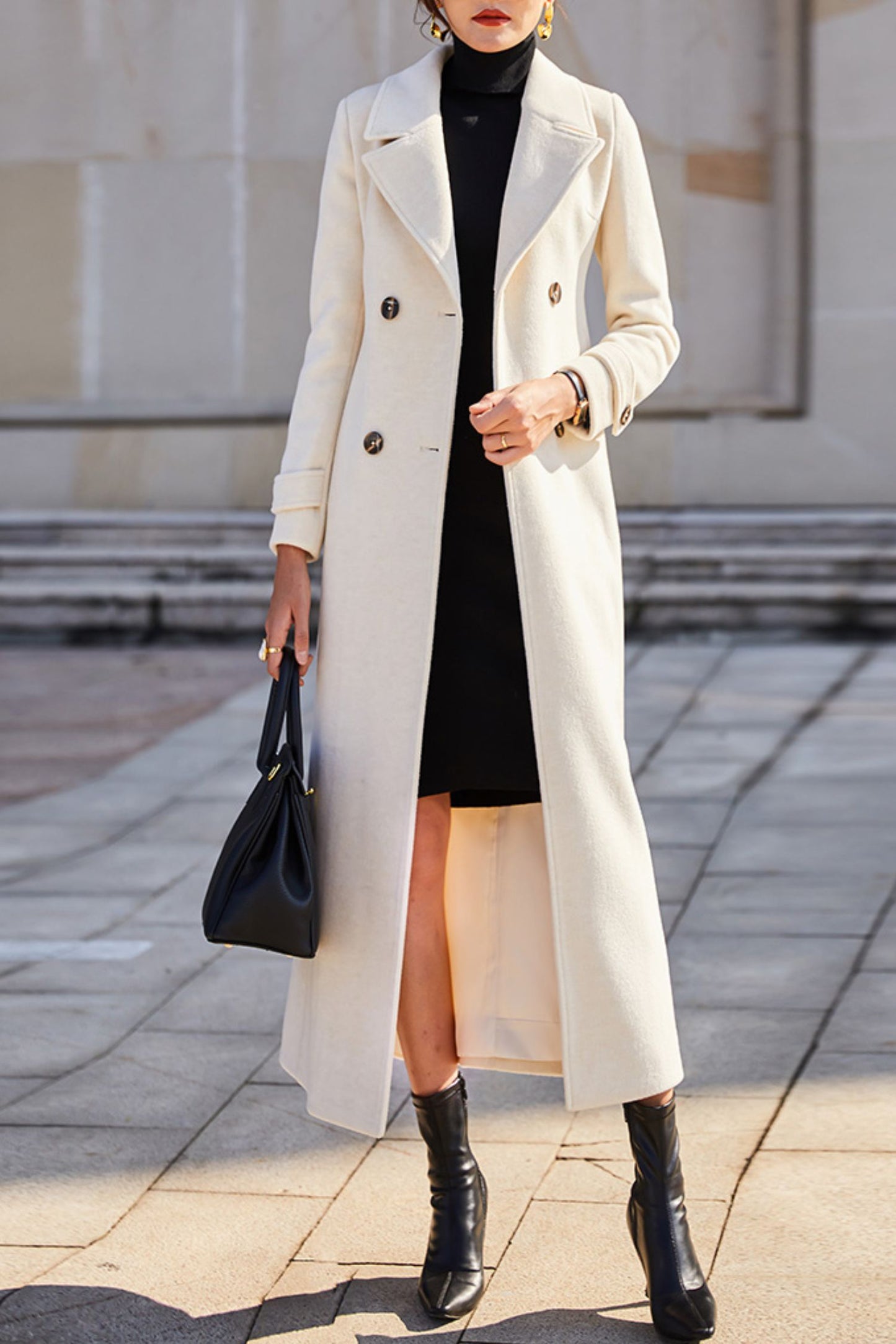 Women's Autumn and winter wool coat C4247