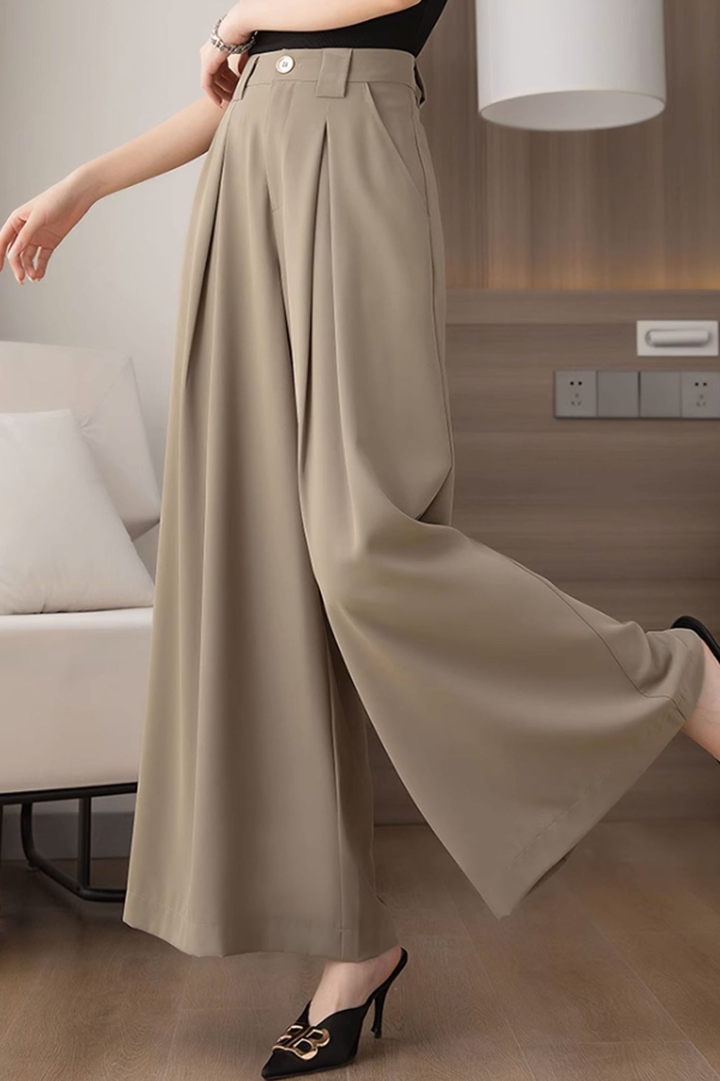 women summer Wide-legged pants C3504