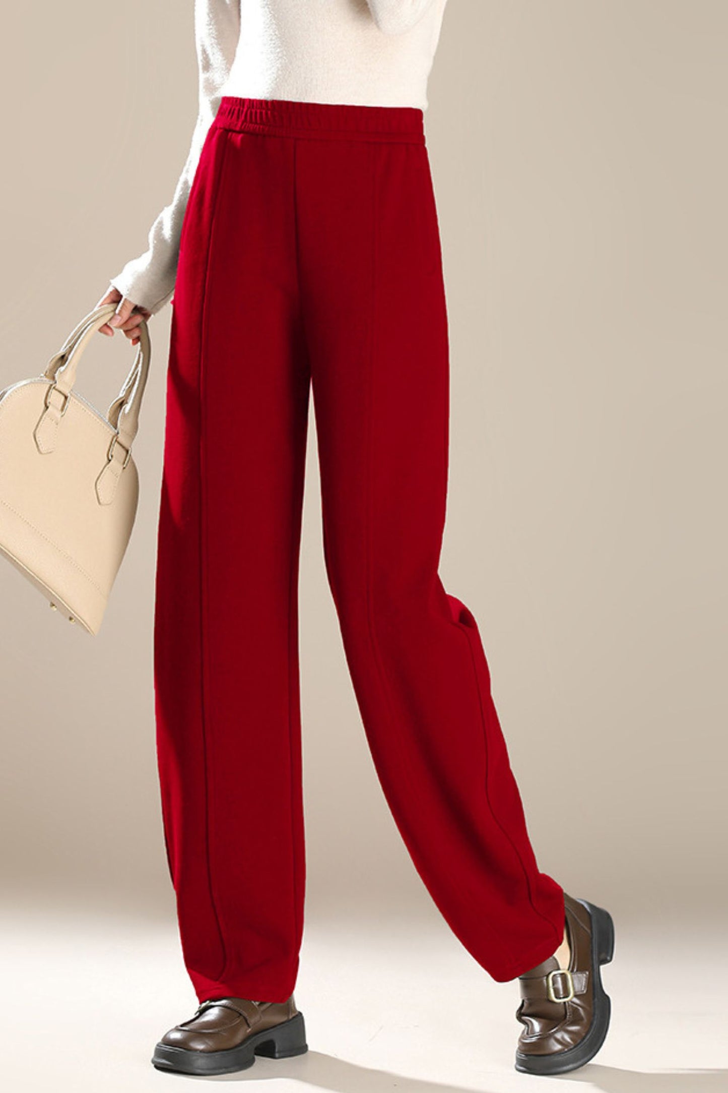 Loose fitting long autumn pants c5093