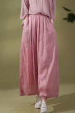 Load image into Gallery viewer, womens wide leg summer linen pants  C3860

