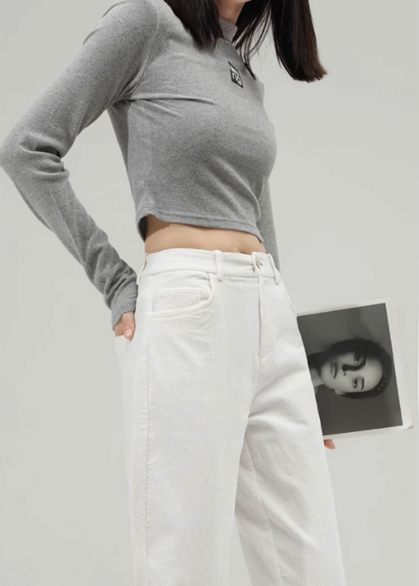 Tapered Corduroy Pants, Women's Corduroy Pants C3512